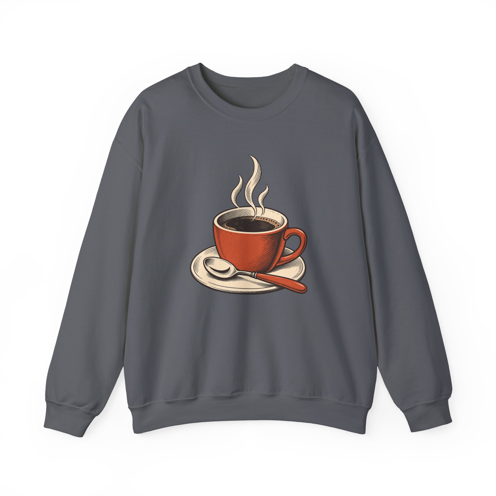 Snooze Spoon Sweatshirt — Black - Image 2