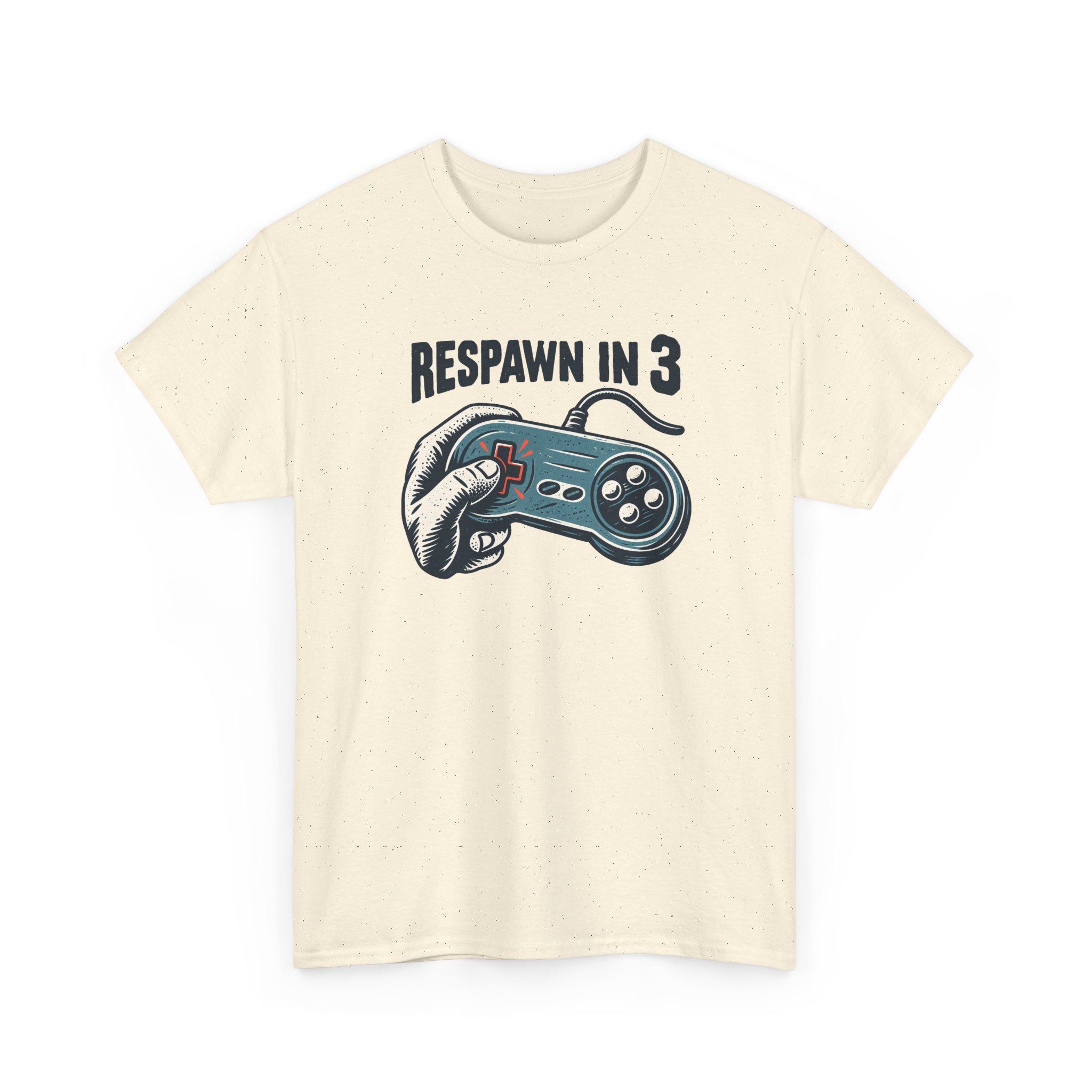 Respawn in 3 T-Shirt — White – Bild 3