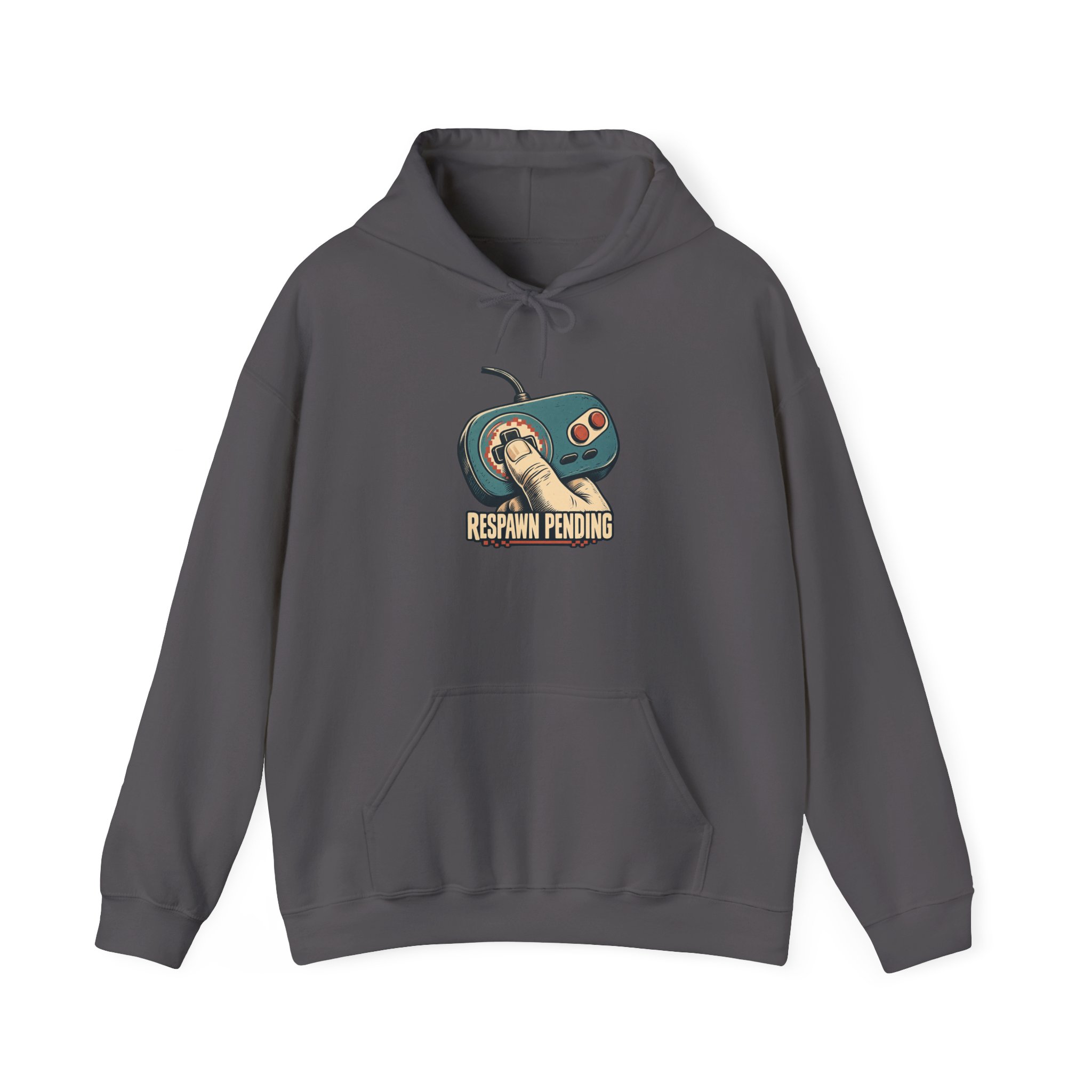 Thumbs-Up Respawn Hoodie — Black - Image 2