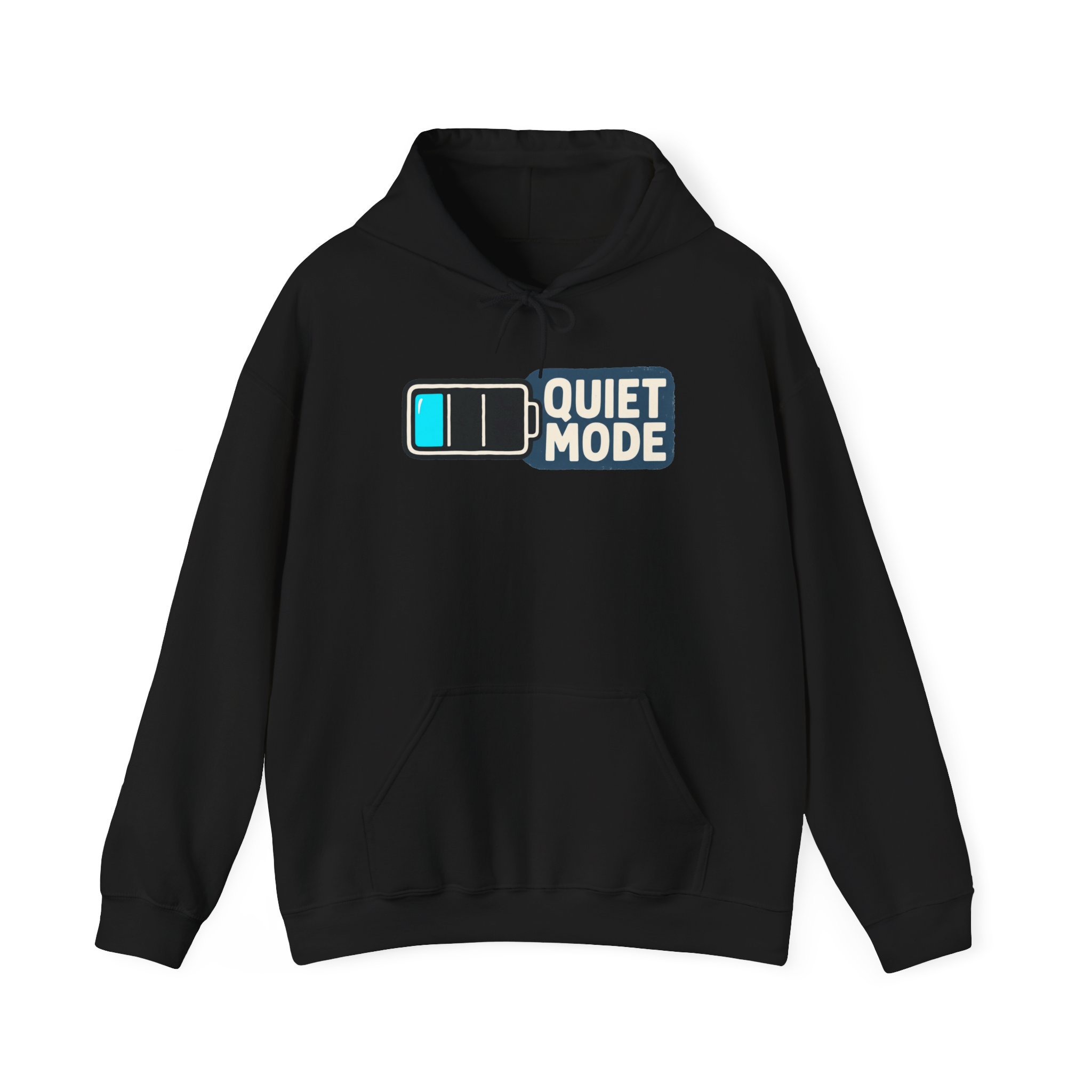 Sweat à capuche Quiet Mode — Noir