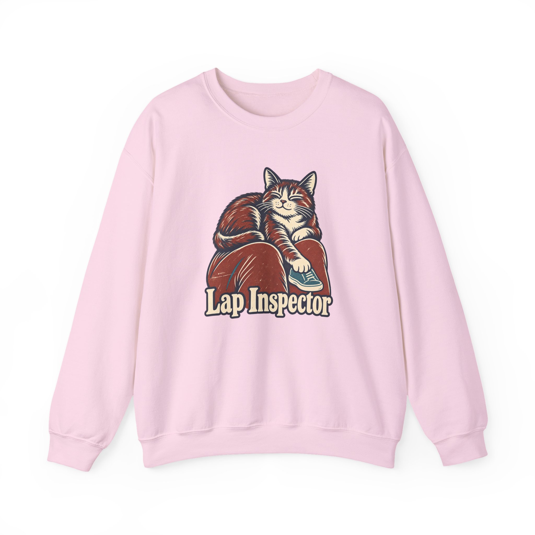 Lap Inspector Sweatshirt — White - Image 3