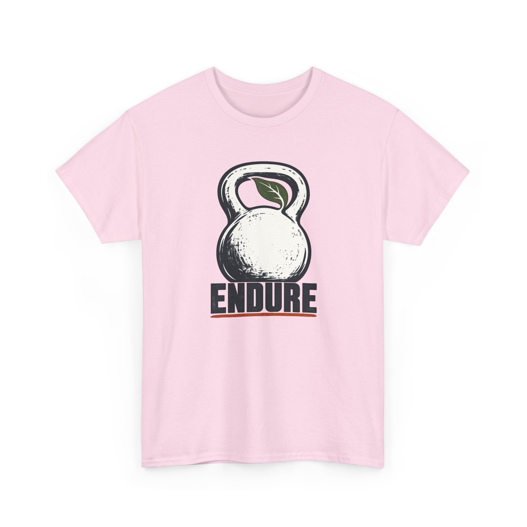 Endure Kettlebell Emblem T-Shirt — White – Bild 2