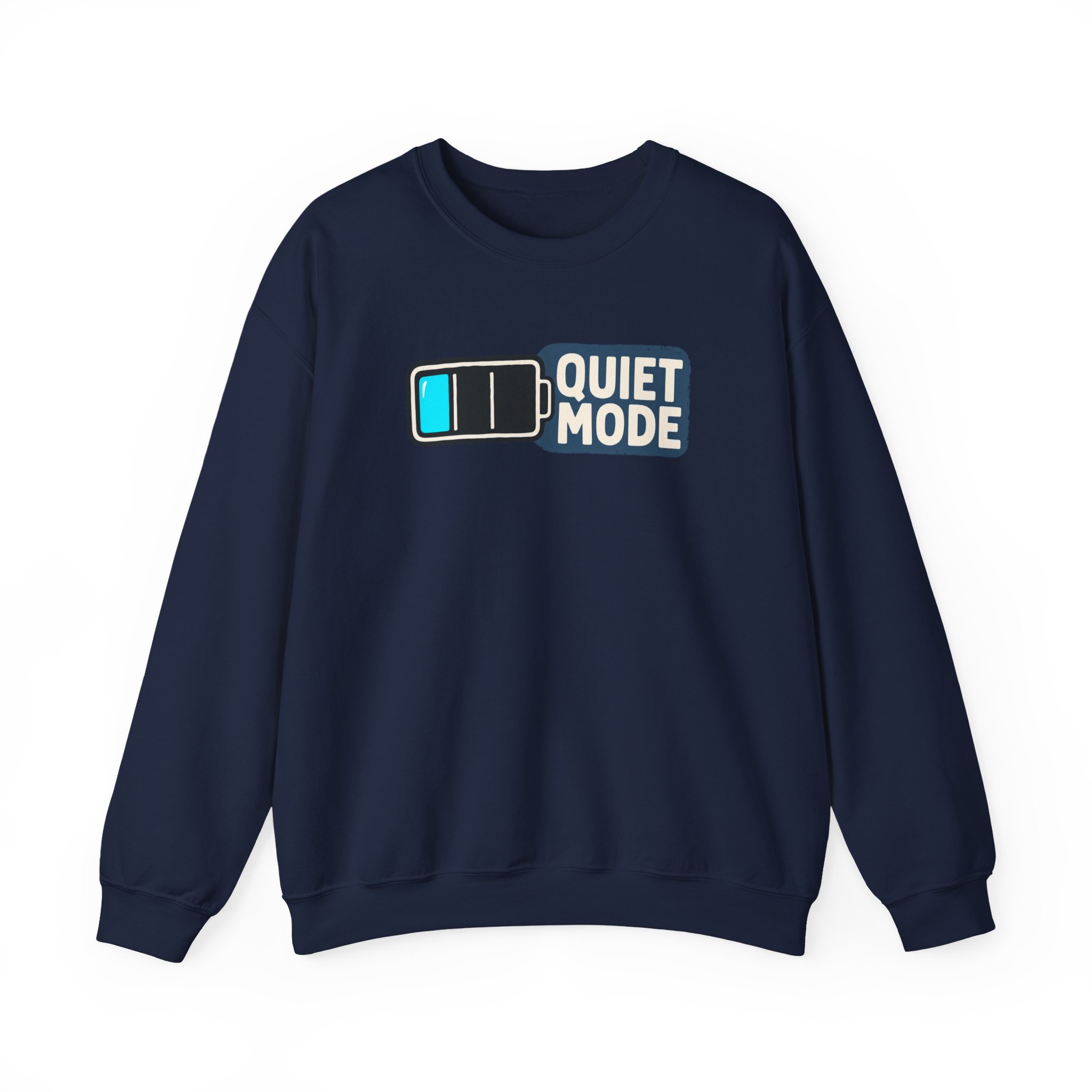 Quiet Mode Sweatshirt — Black – Bild 3
