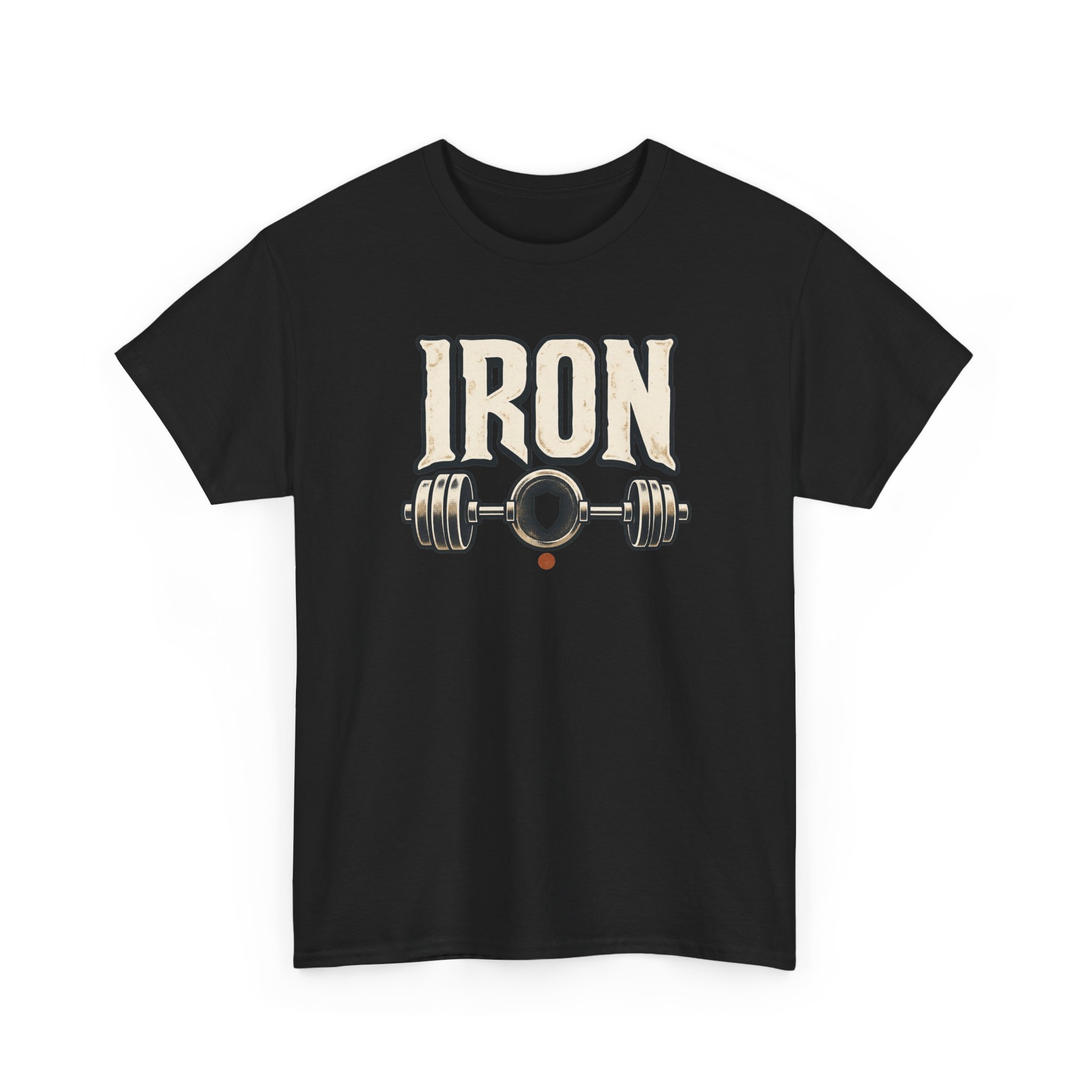 T-shirt Old Iron Society — Noir