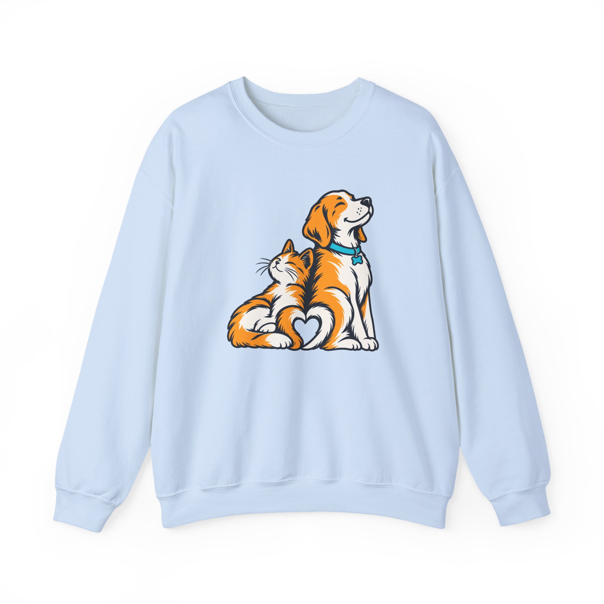 Side‑Eye Sidekick Sweatshirt — White – Image 2