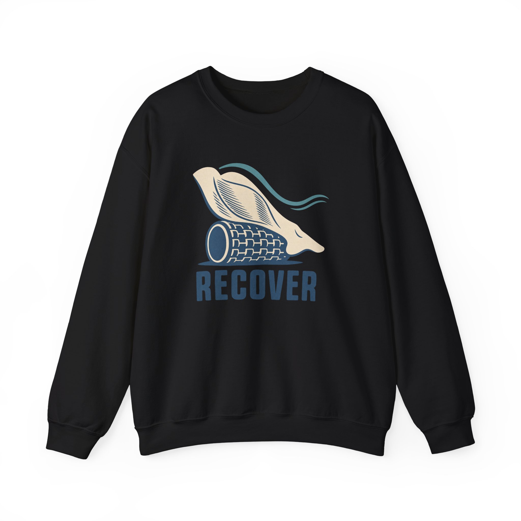 Foam-Roll Ritual Sweatshirt — Schwarz