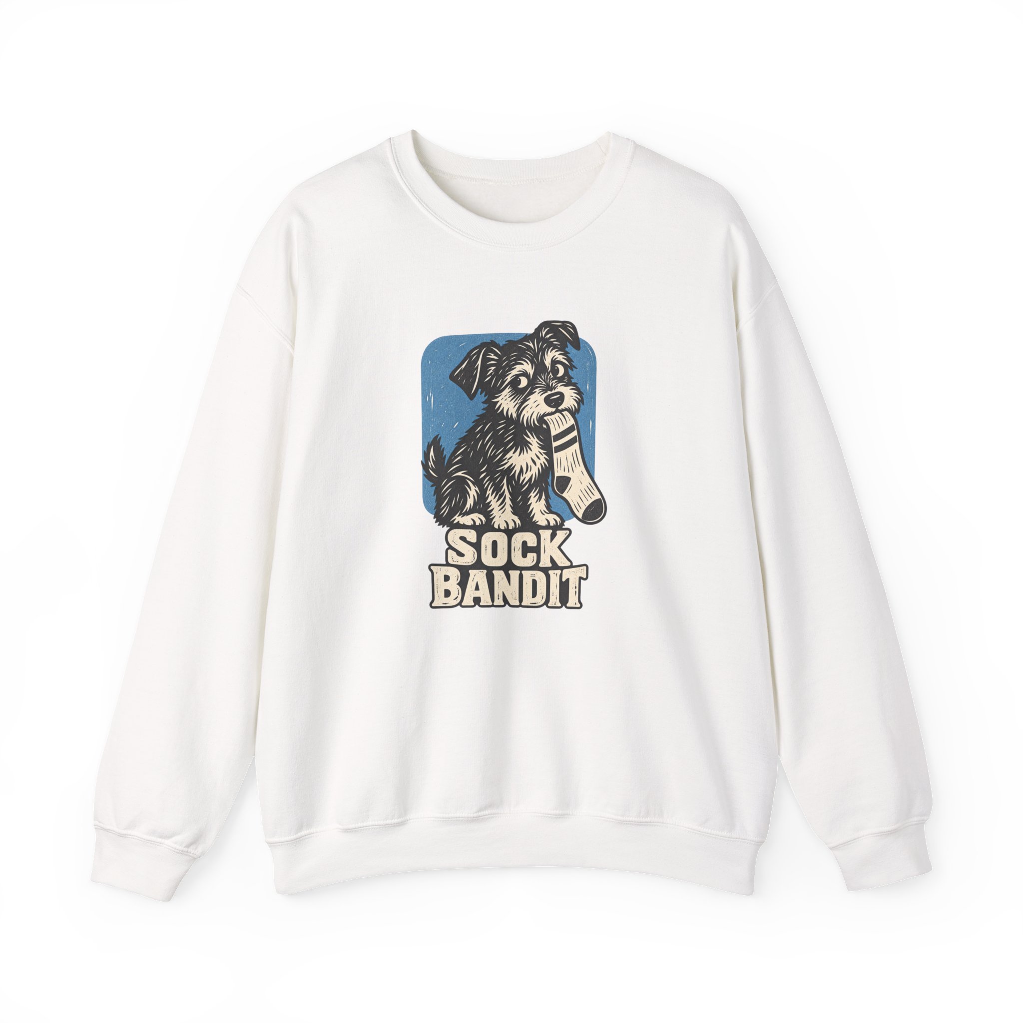 Sweat-shirt Sock Bandit — Blanc