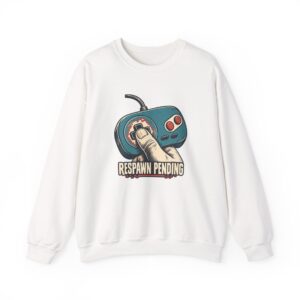 Thumbs-Up Respawn Sweatshirt — White