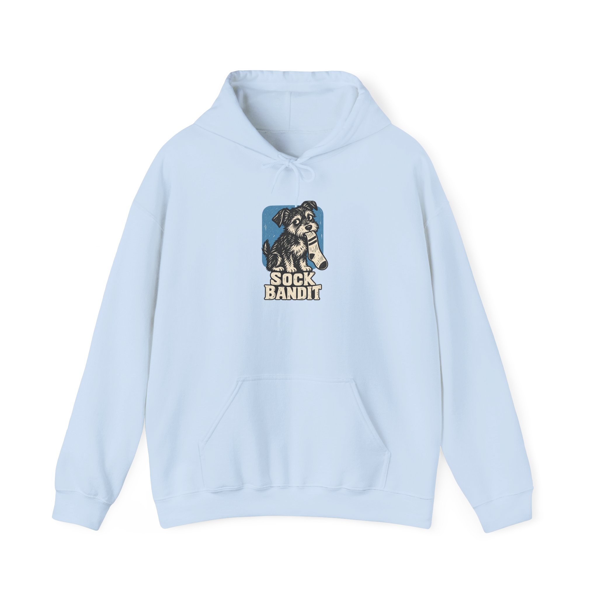 Sock Bandit Hoodie — White – Bild 2