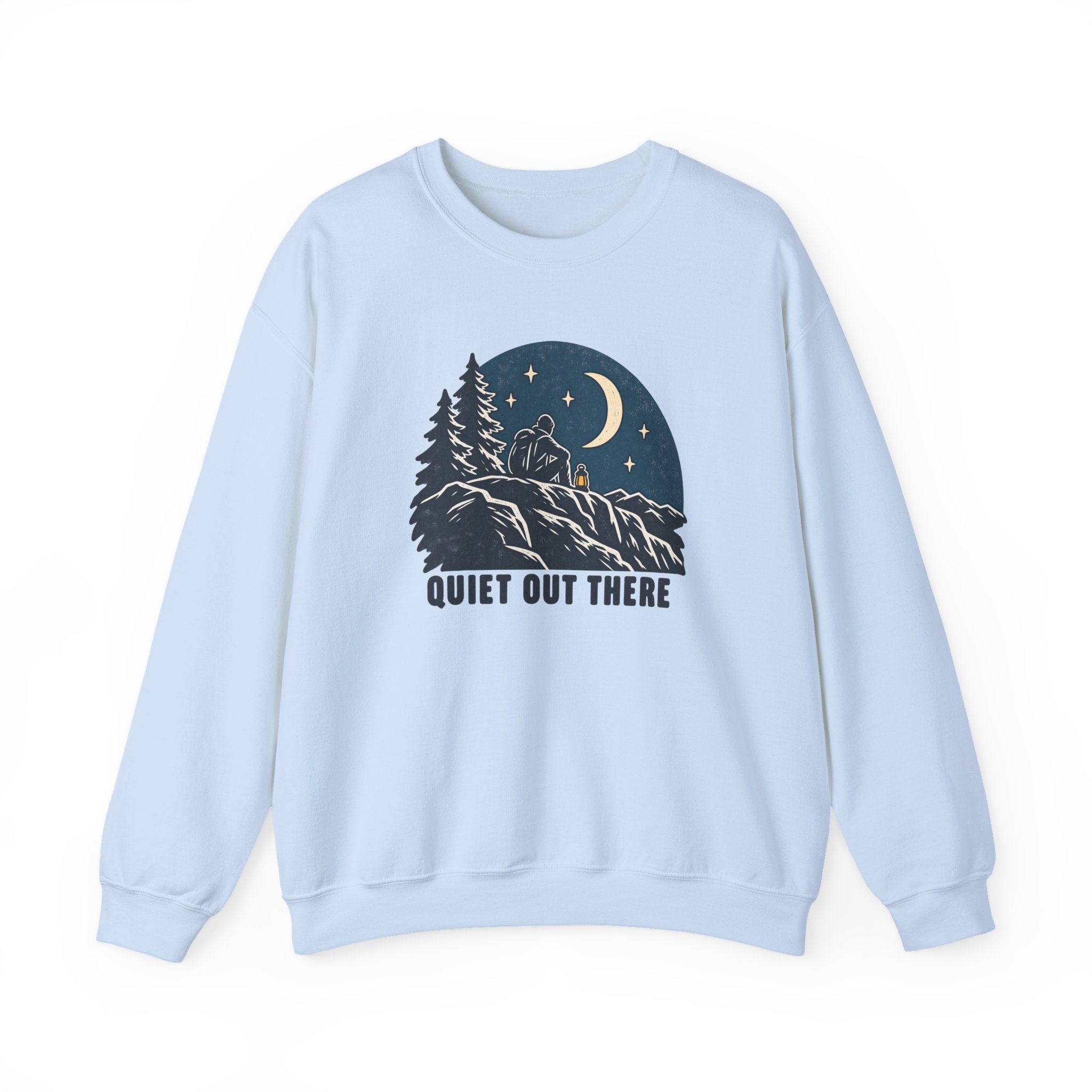 Ridge Moonwatcher Sweatshirt — White - Image 2