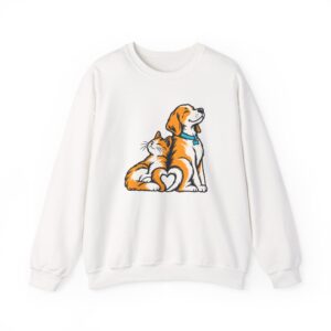 Side‑Eye Sidekick Sweatshirt — Weiß