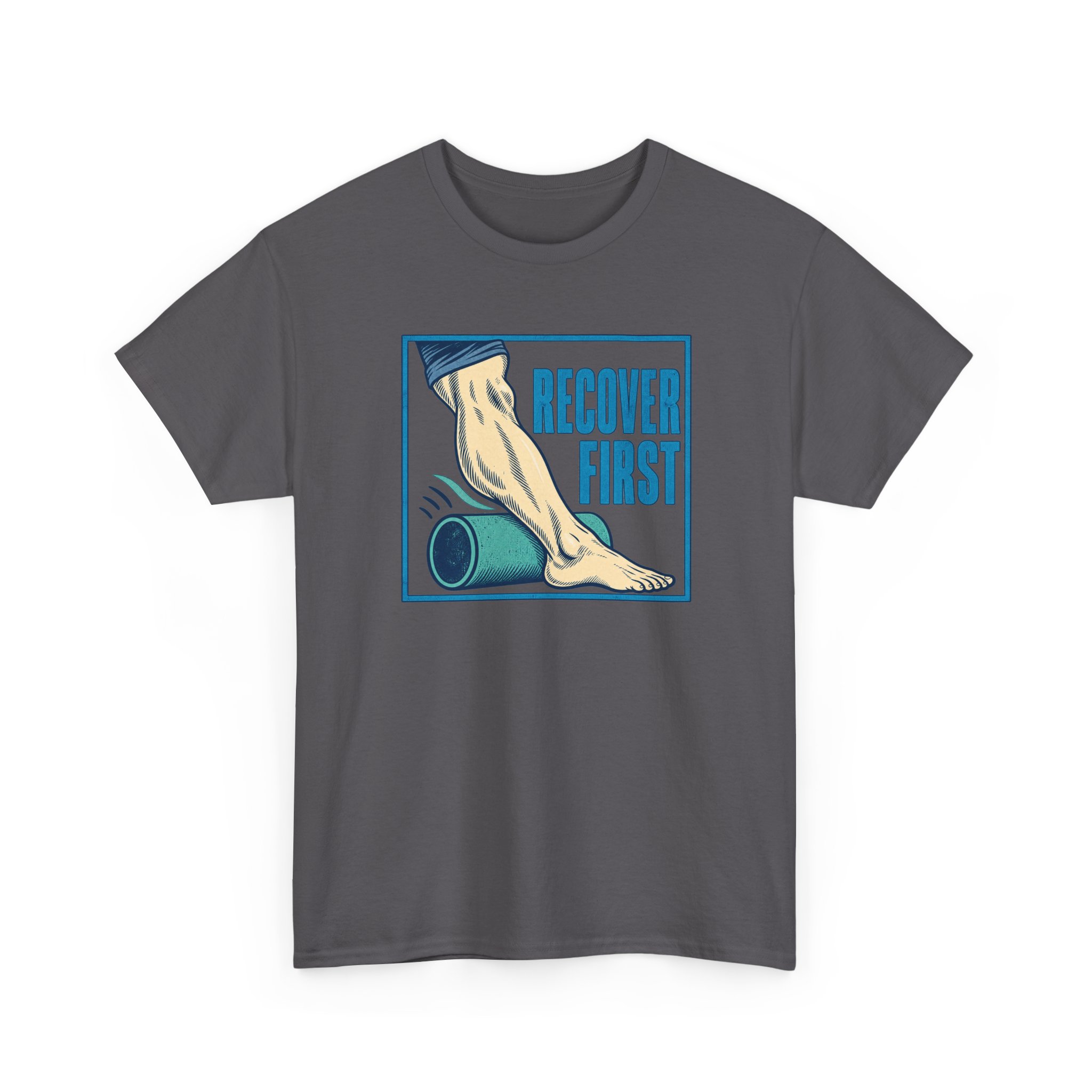 Foam-Roll Pause T-Shirt — Black – Image 2