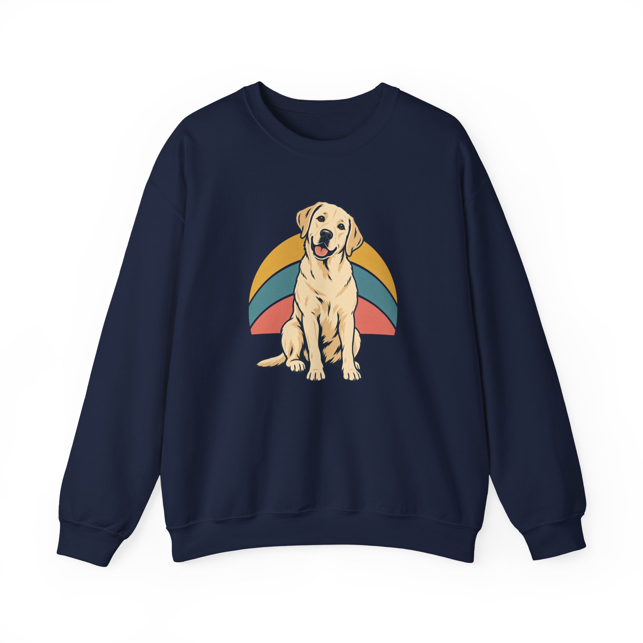 Retro Breed Halo Sweatshirt — Black – Bild 3