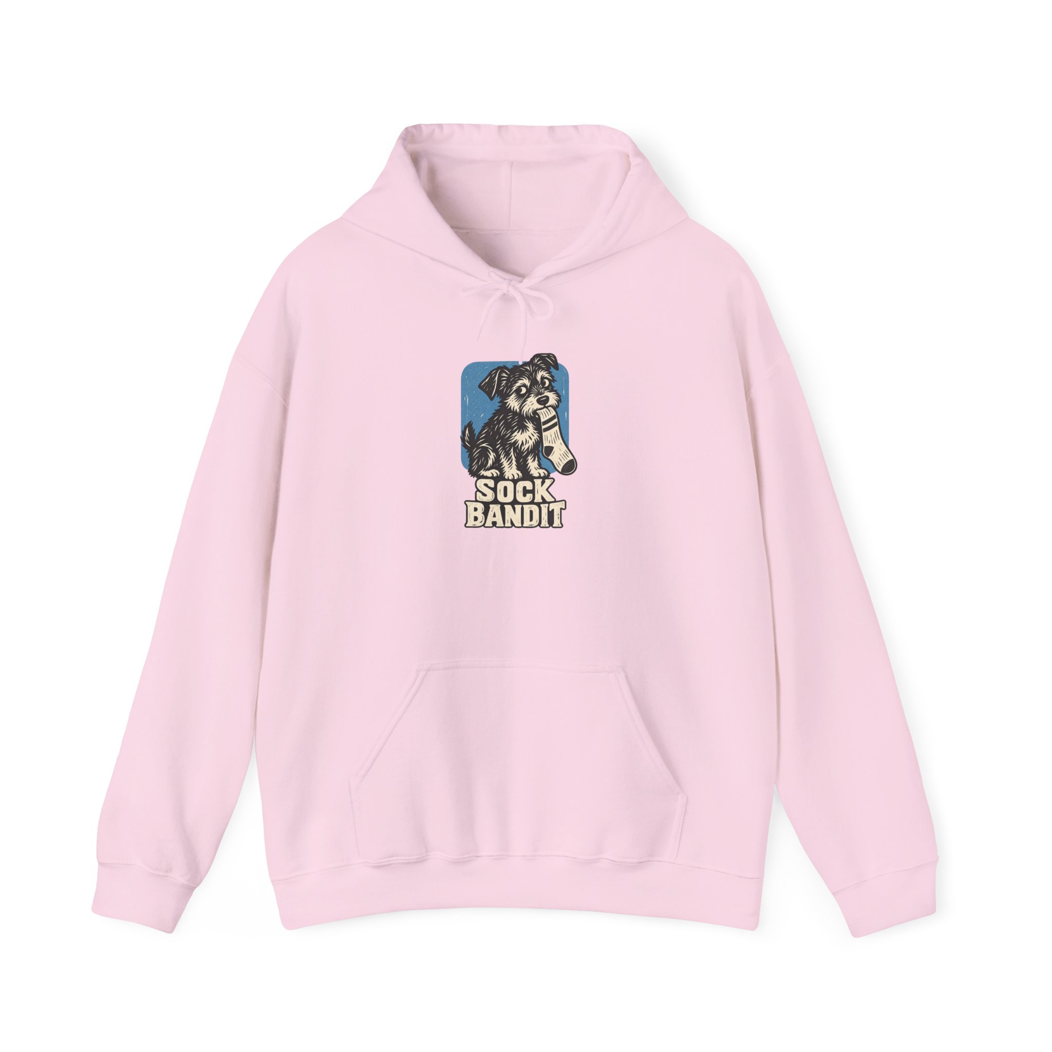 Sock Bandit Hoodie — White – Bild 3