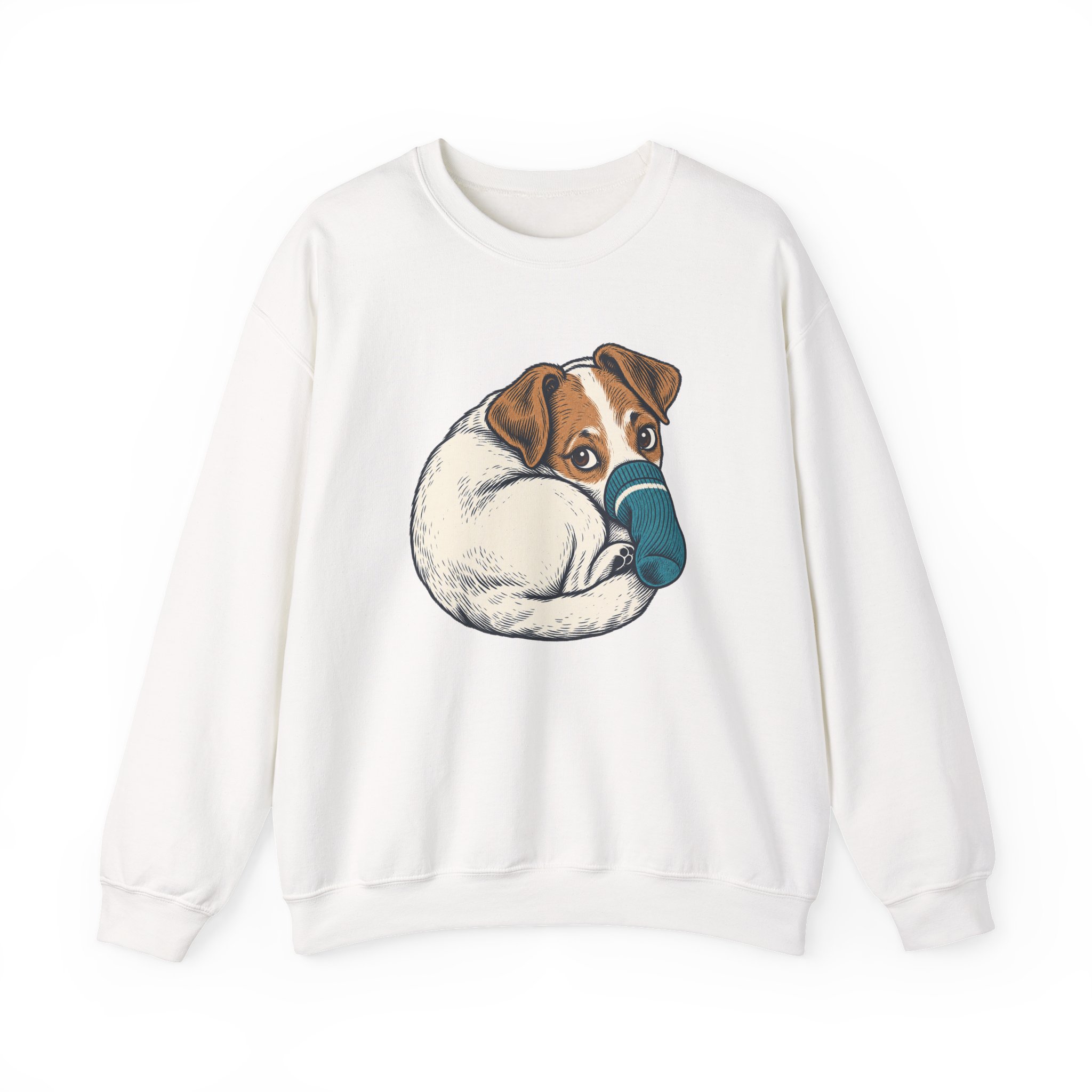 Pocket Napper Sweatshirt — Weiß