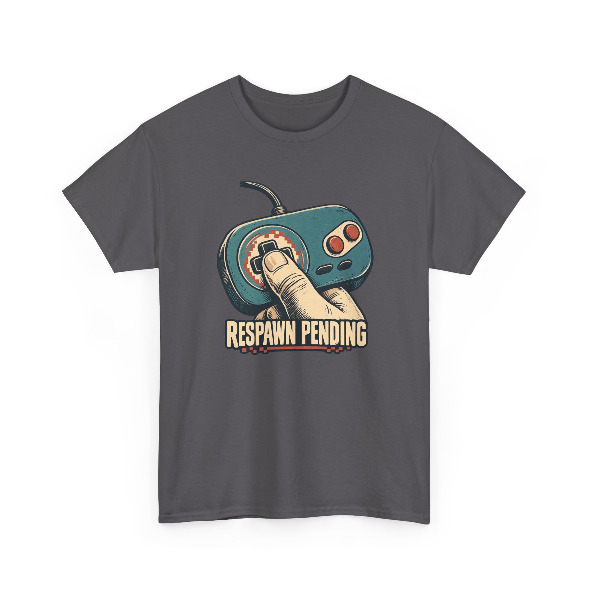 Thumbs-Up Respawn T-Shirt — Black – Image 2