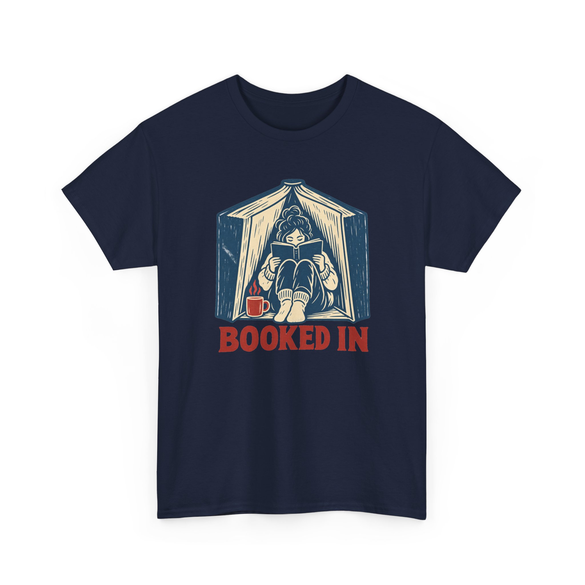 Booked In T-Shirt — Black - Image 3