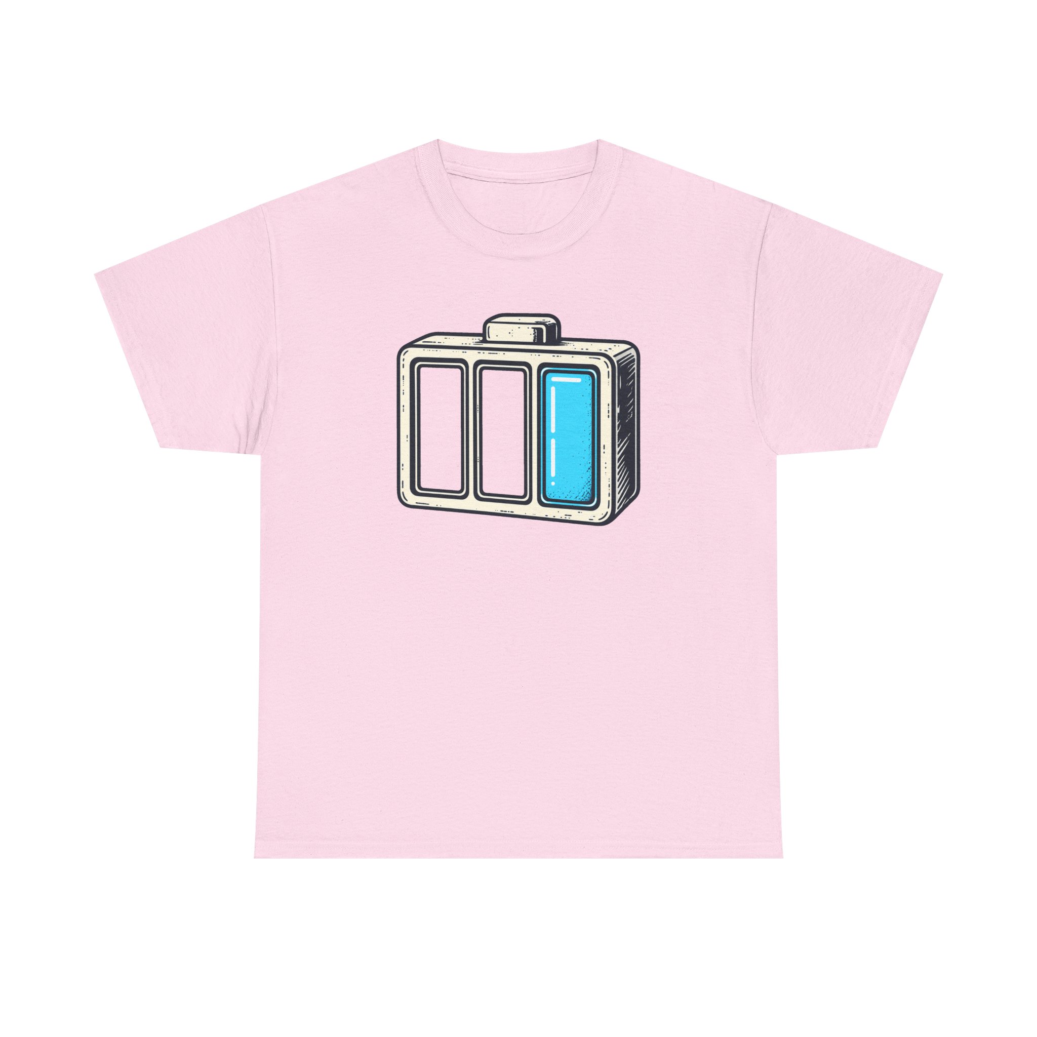 Half‑Charged T-Shirt — White – Bild 2