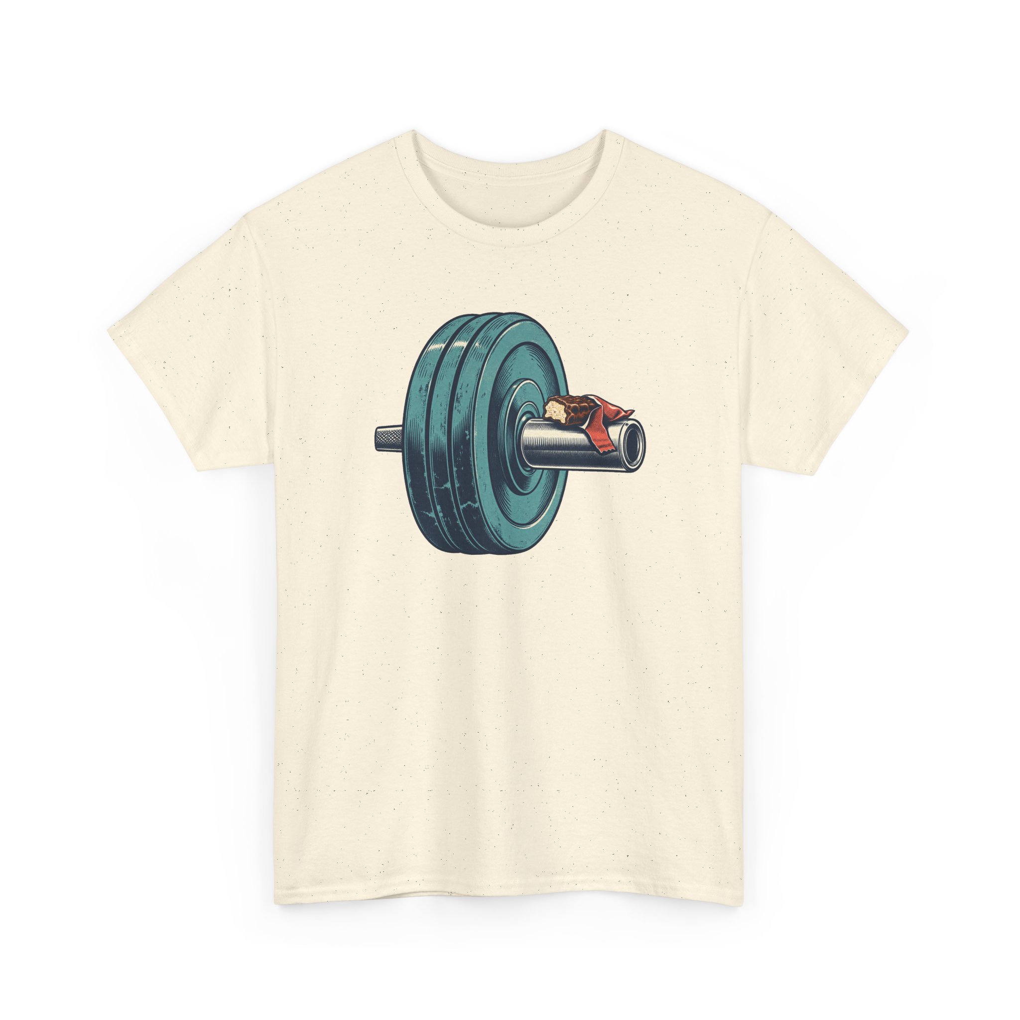 Between Sets Snack T-Shirt — White - Image 3