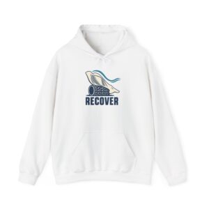 Foam-Roll Ritual Hoodie — Weiß