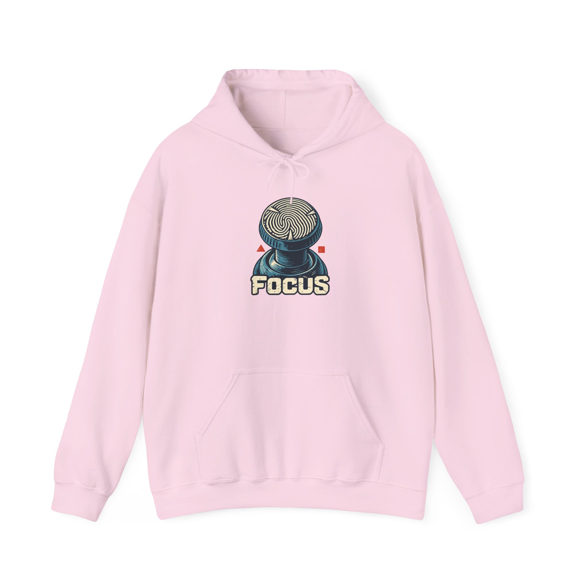 Analog Thumbprint Hoodie — White - Image 3