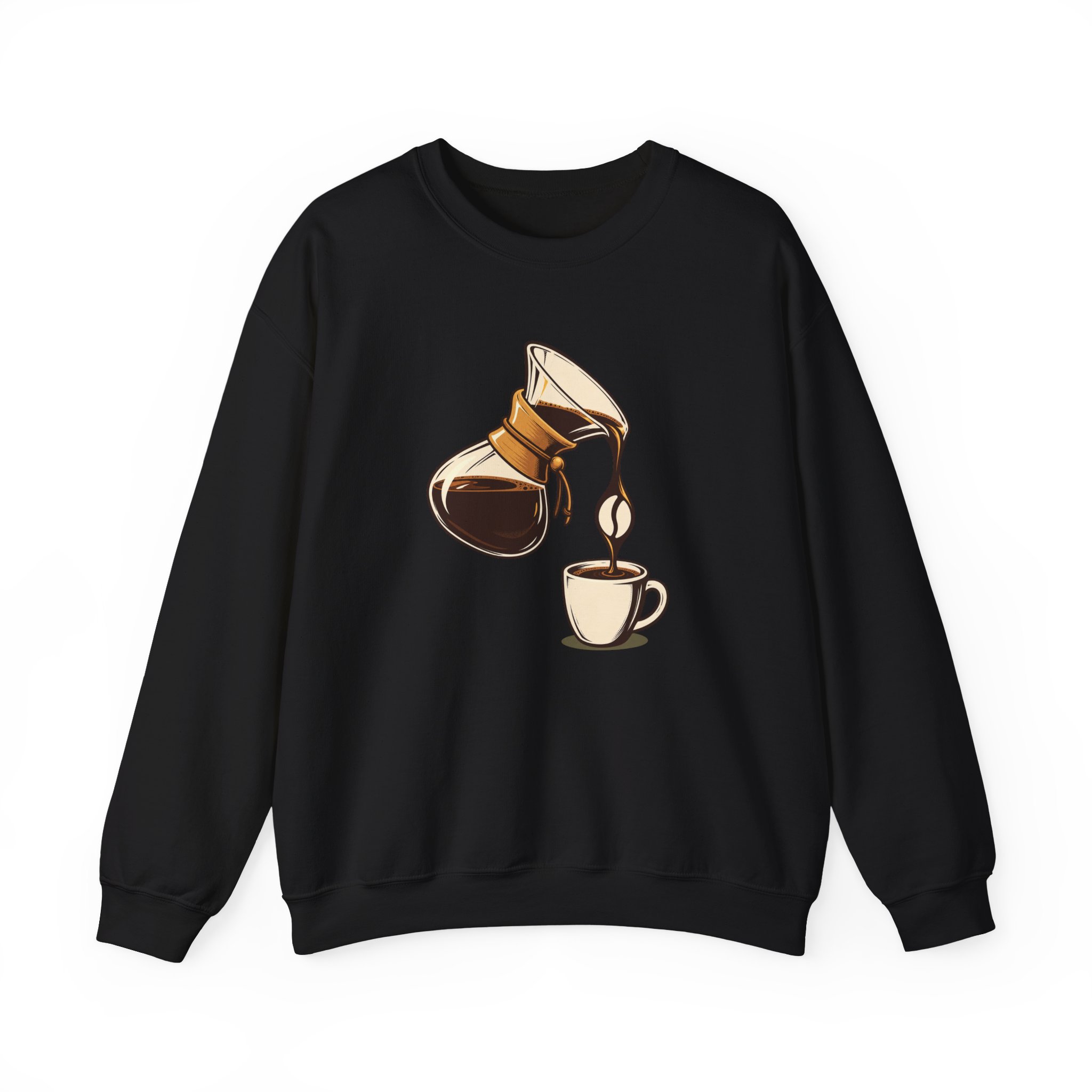Sweat-shirt Pour-Over Negative — Noir