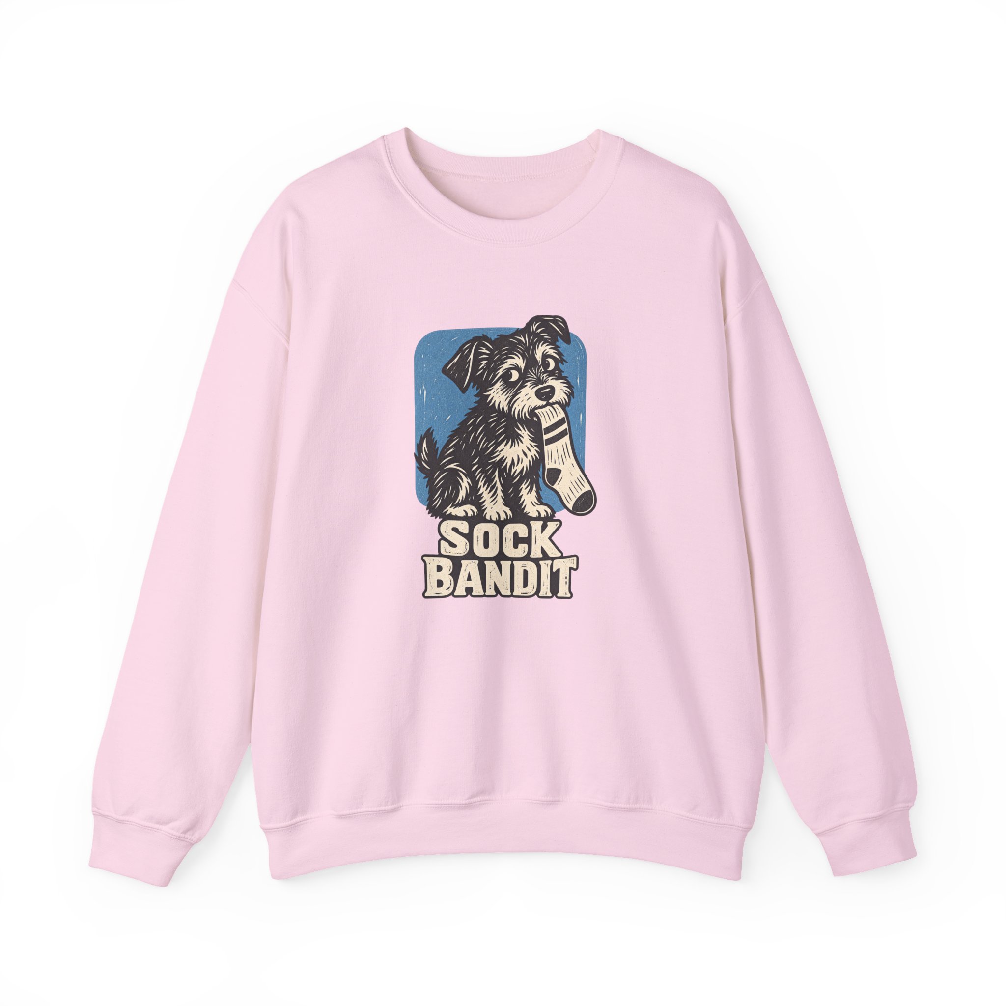 Sock Bandit Sweatshirt — White – Image 3
