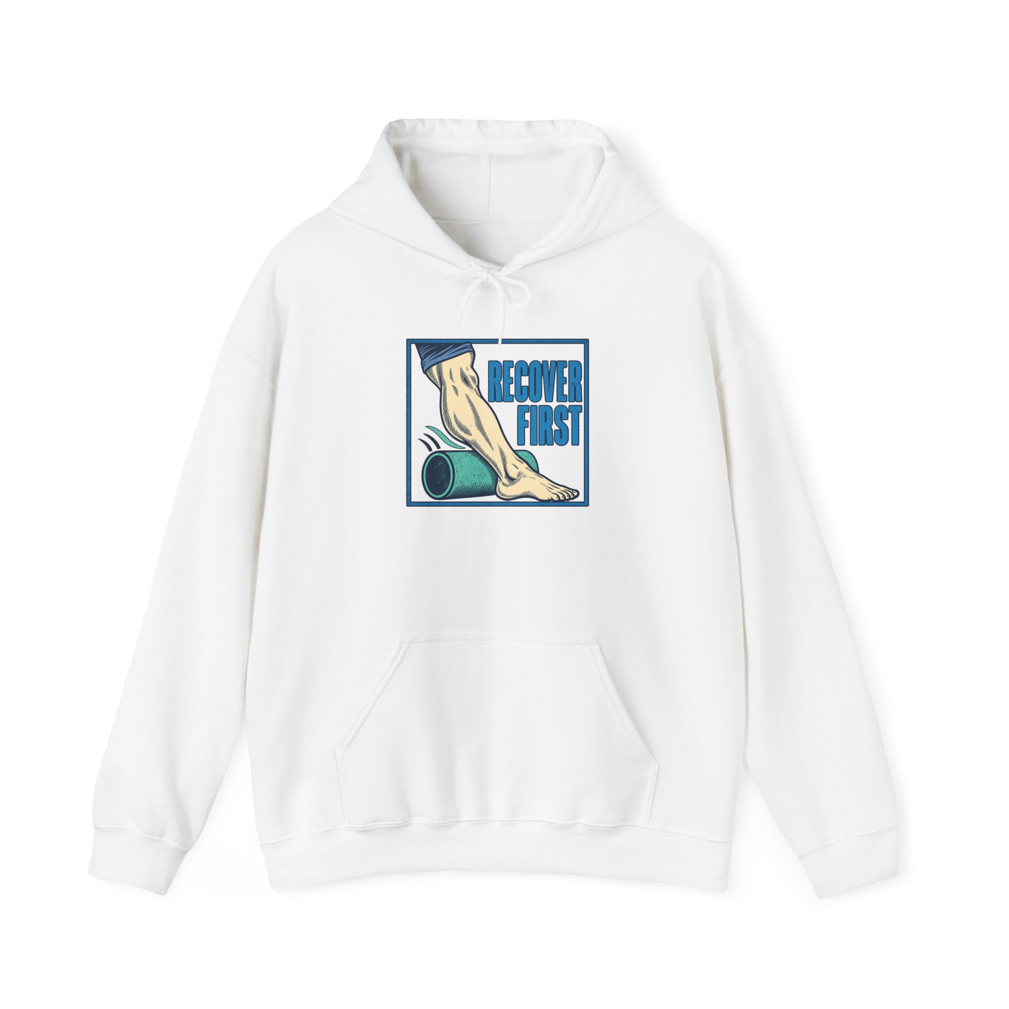 Foam-Roll Pause Hoodie — Weiß