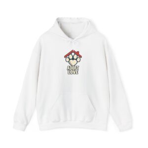 Shelter Heart Mark Hoodie — White