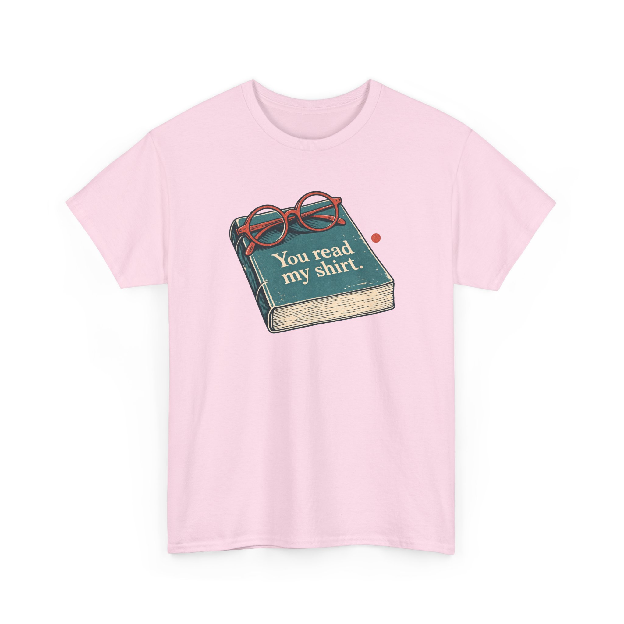 Quiet Read T-Shirt — White - Image 2