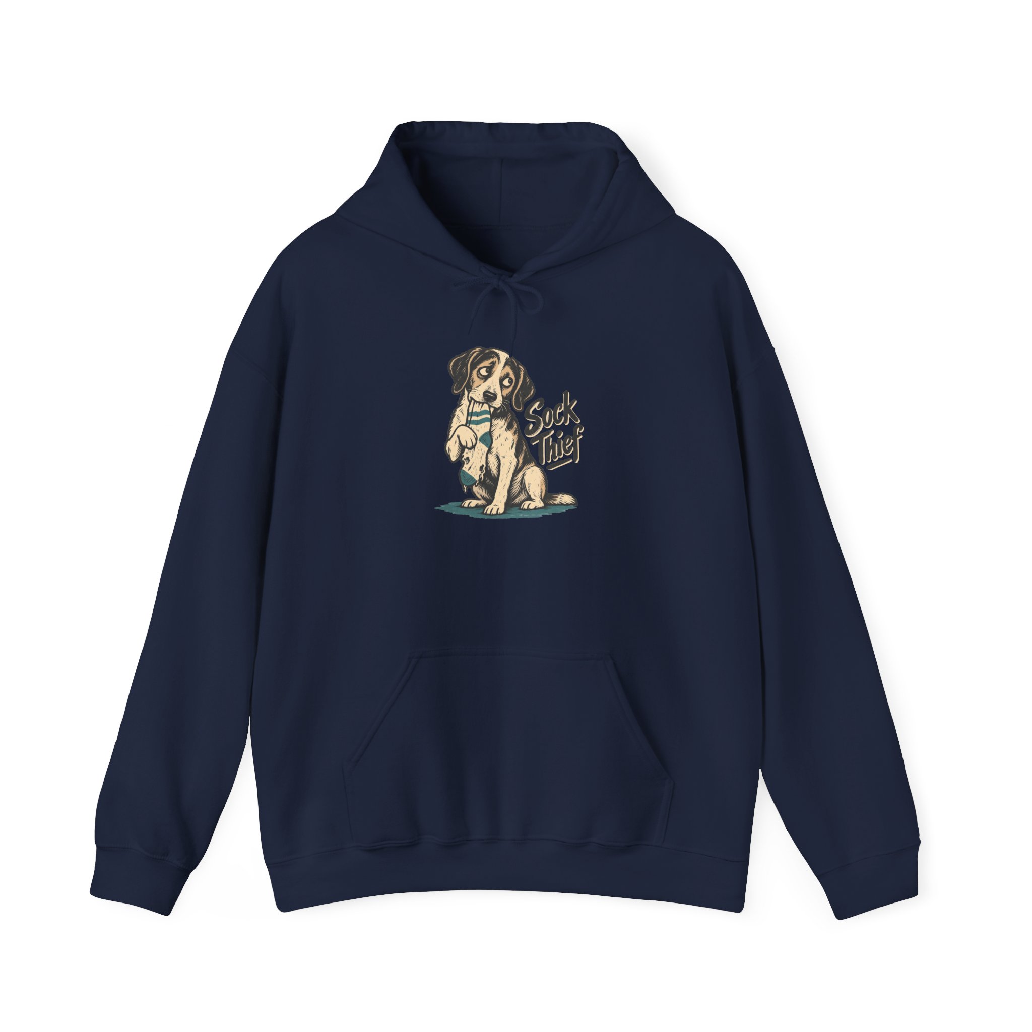 Sock Thief Hoodie — Black - Image 3