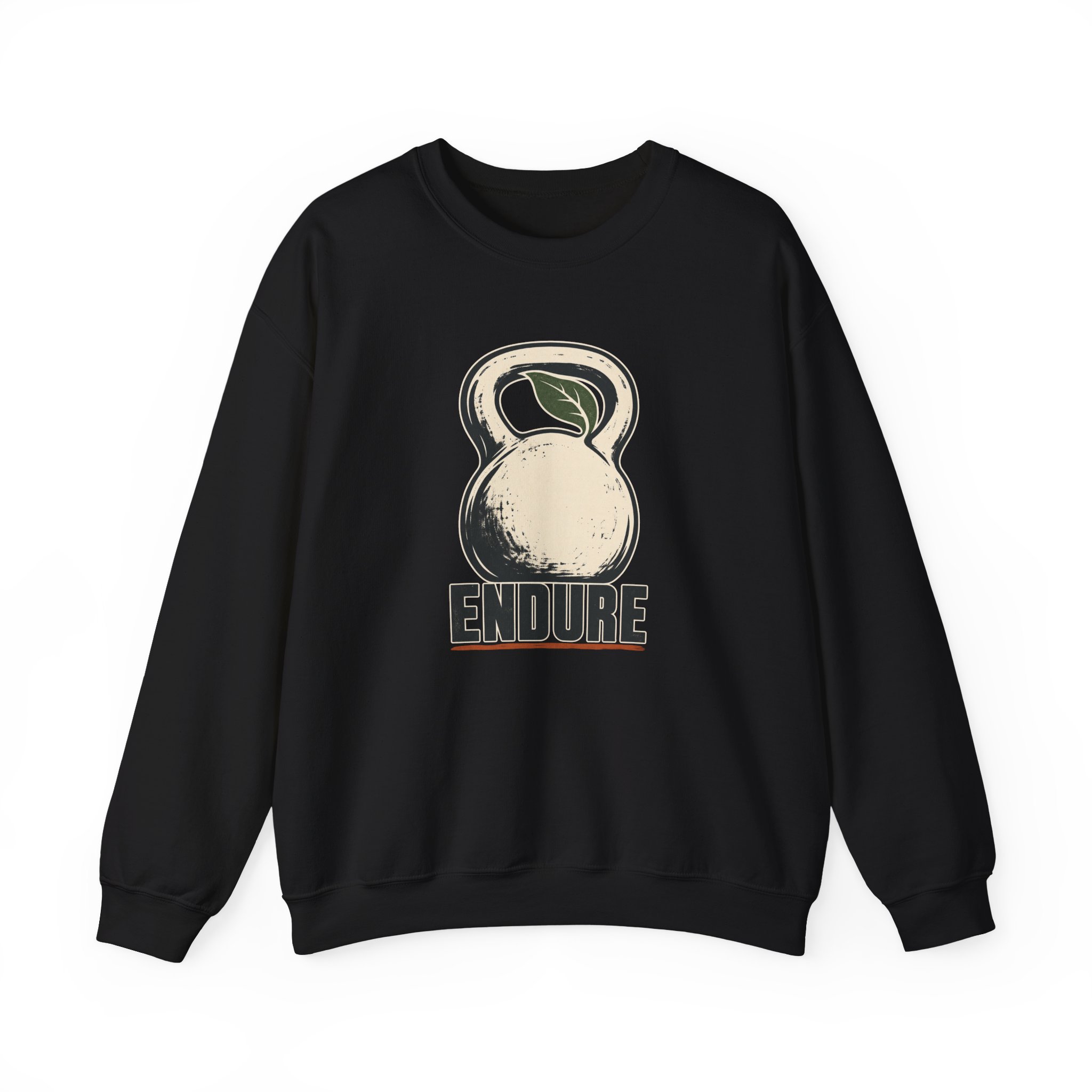 Endure Kettlebell Emblem Sweatshirt — Schwarz