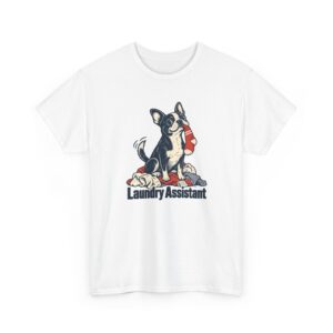 Laundry Assistant T-Shirt — Weiß