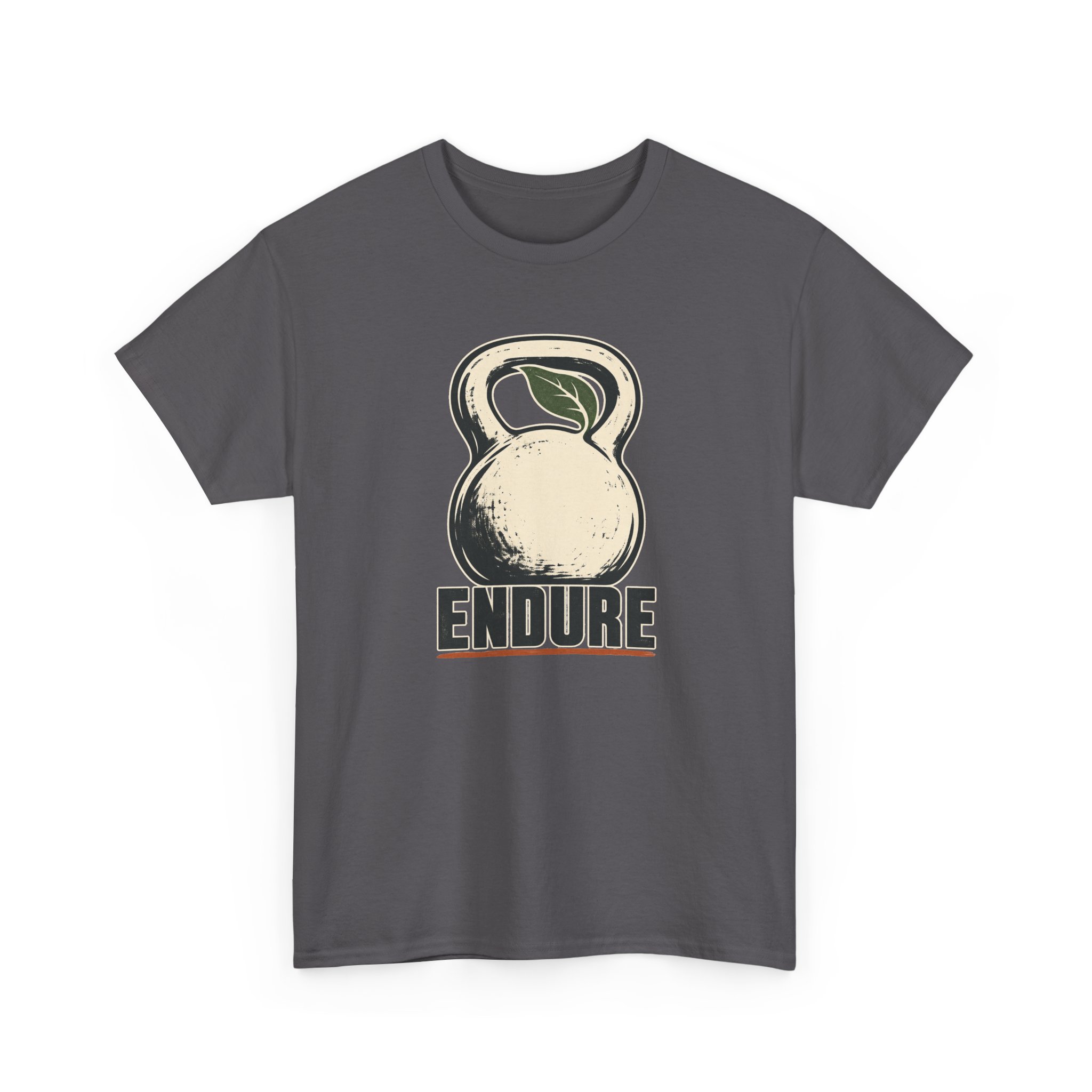 Endure Kettlebell Emblem T-Shirt — Black – Bild 2