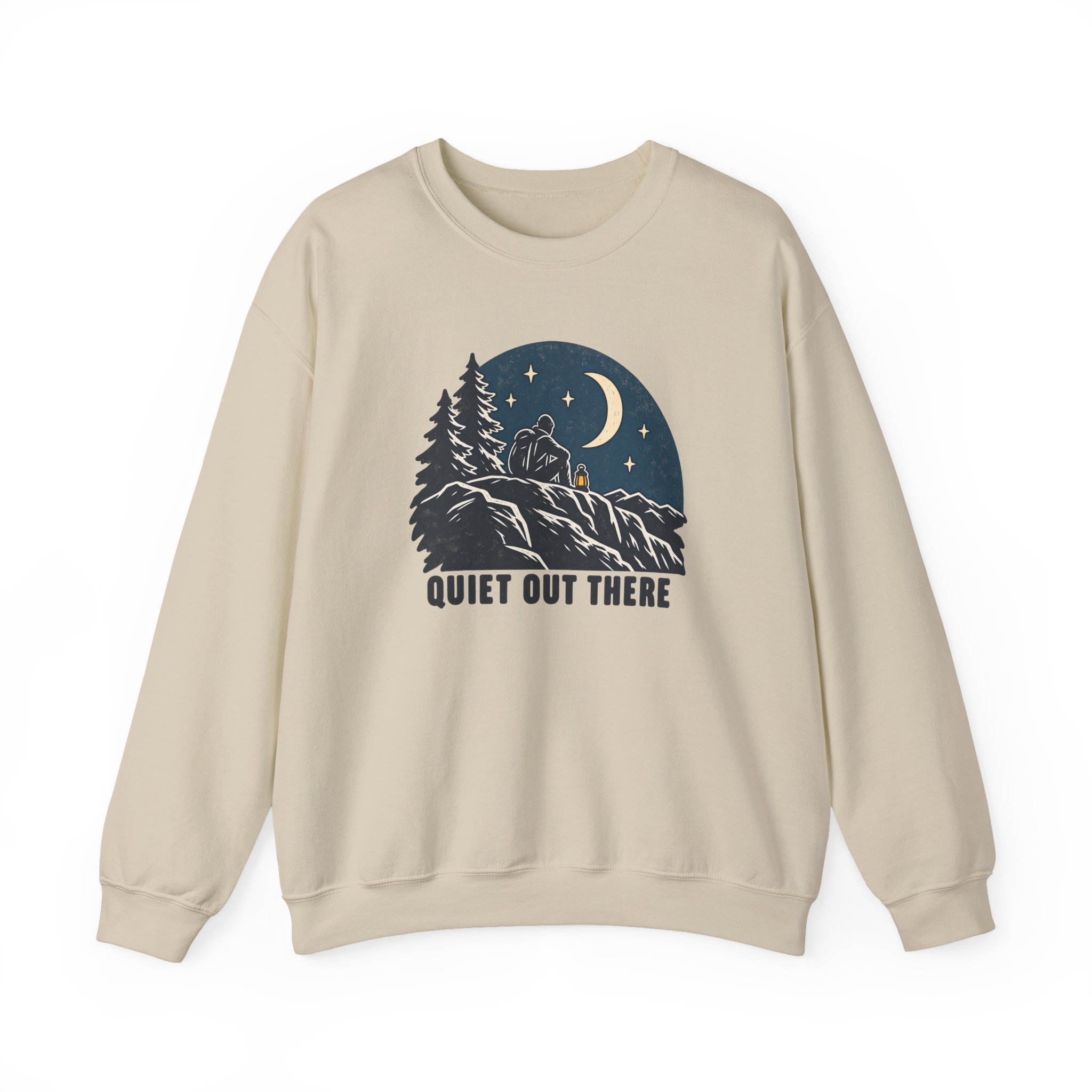 Ridge Moonwatcher Sweatshirt — White - Image 4