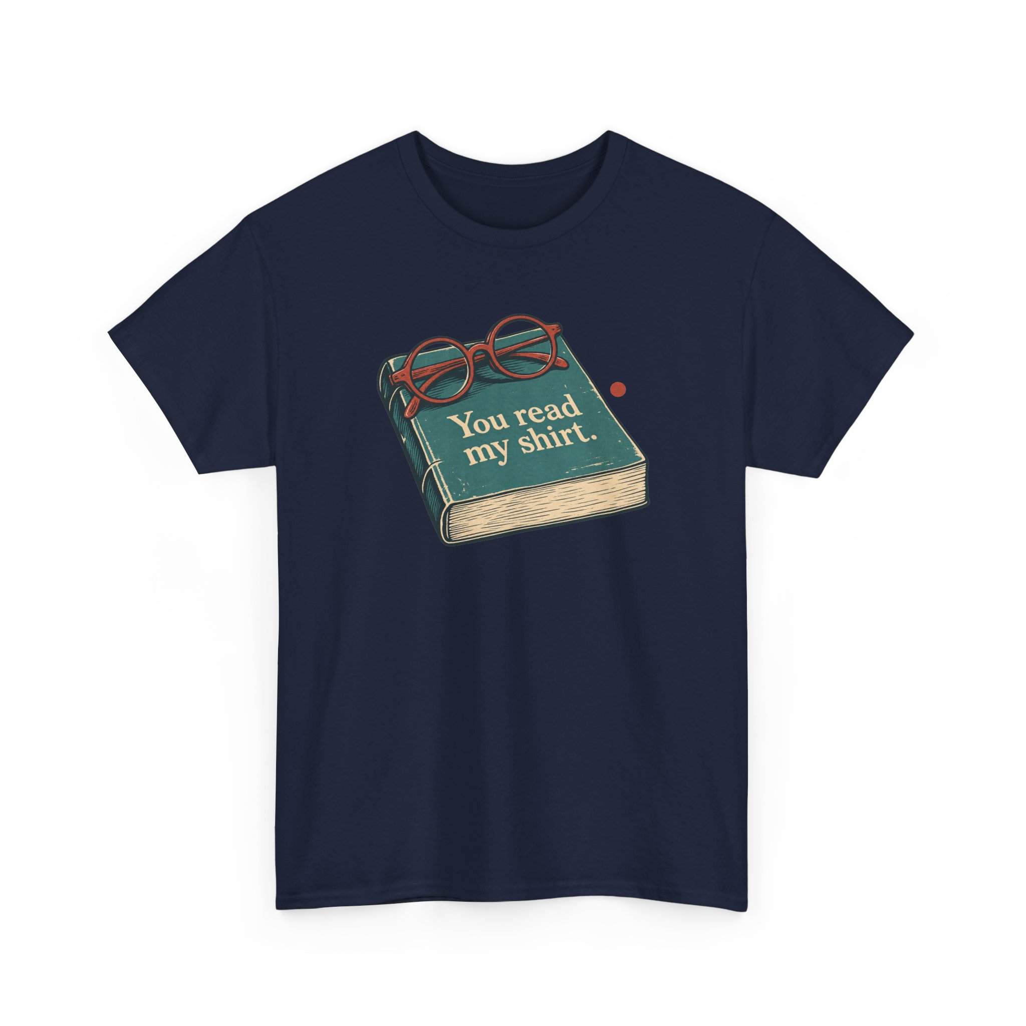 Quiet Read T-Shirt — Black – Bild 3