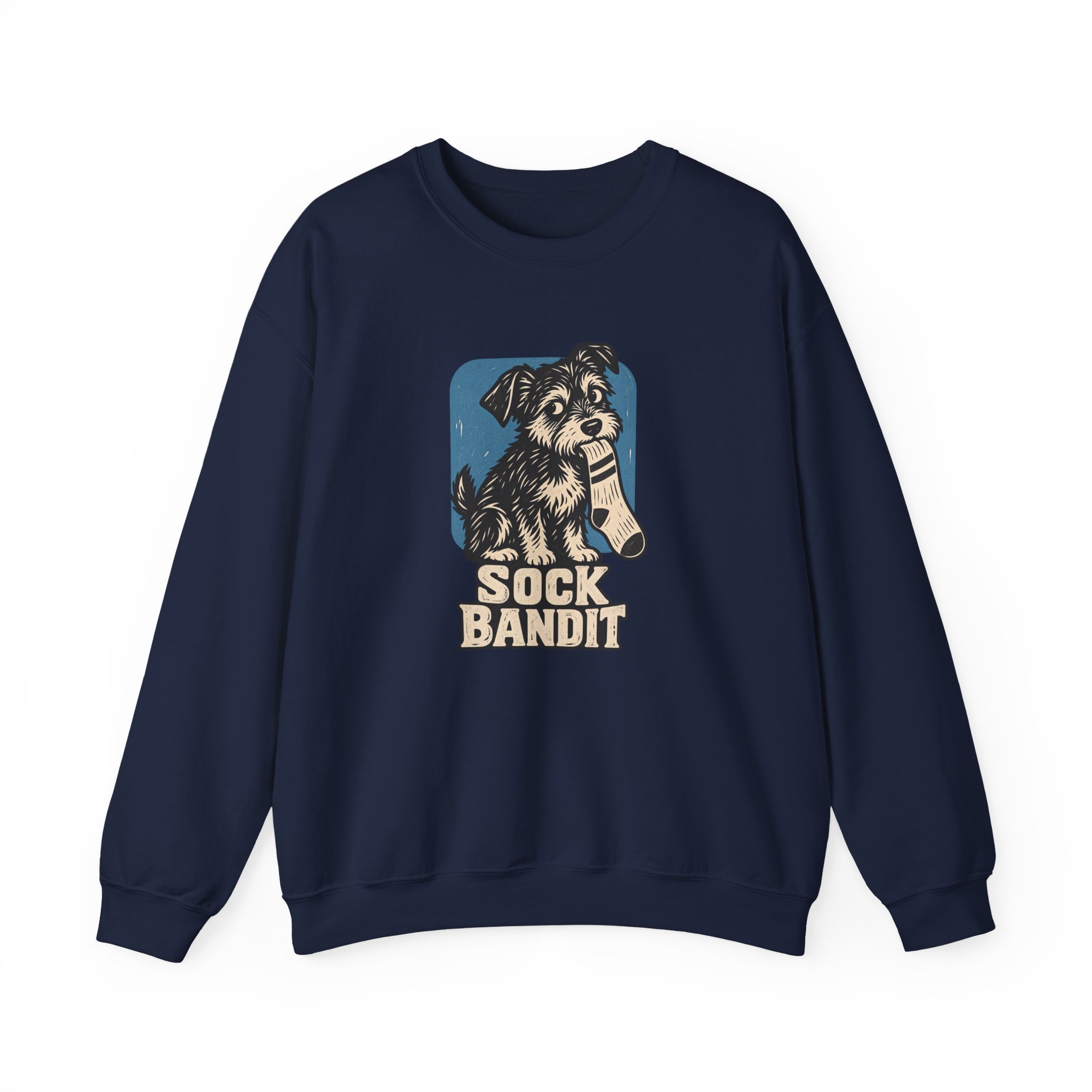 Sock Bandit Sweatshirt — Black – Image 3