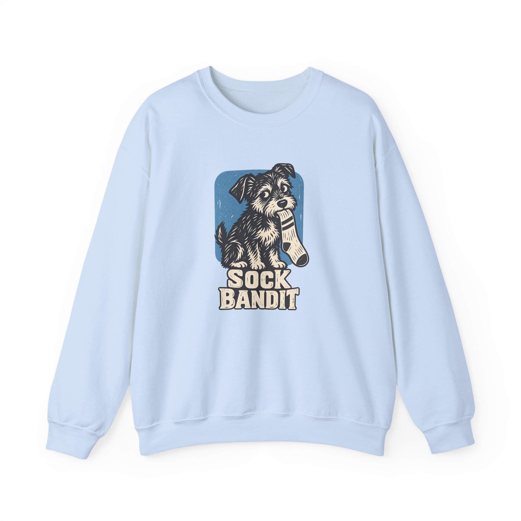 Sock Bandit Sweatshirt — White – Image 2