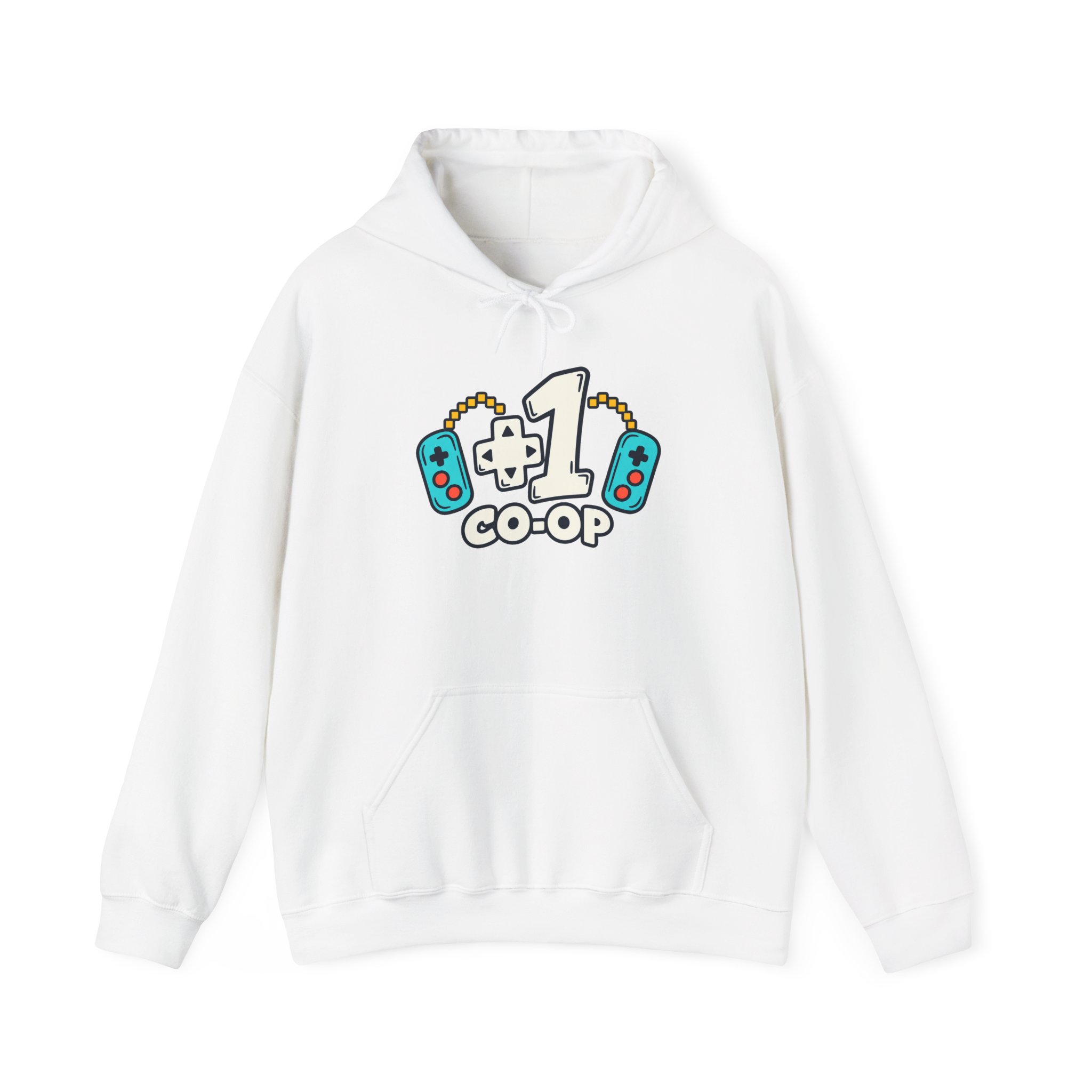 Sweat à capuche Co-Op Connection — Blanc