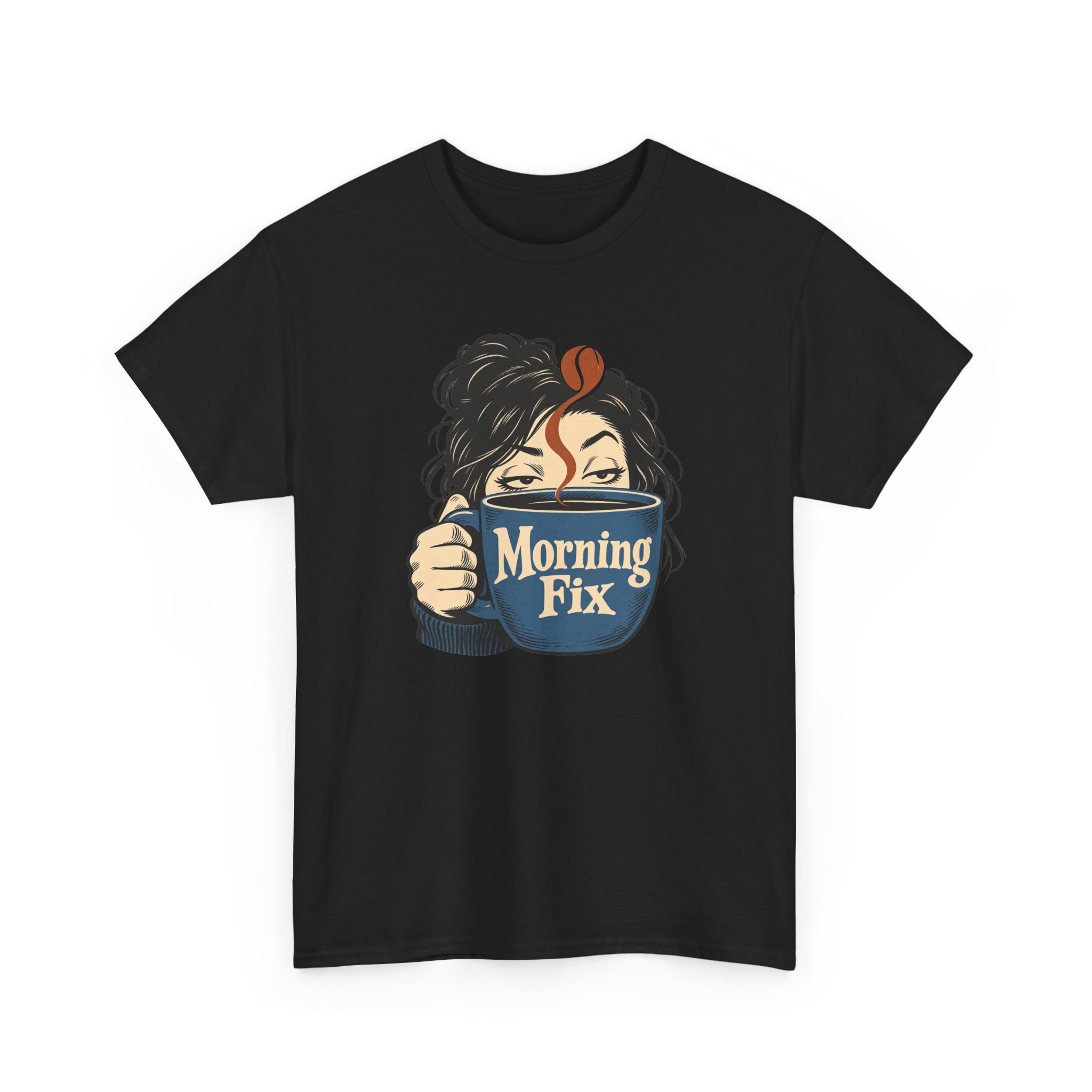 Morning Fix T-Shirt — Black