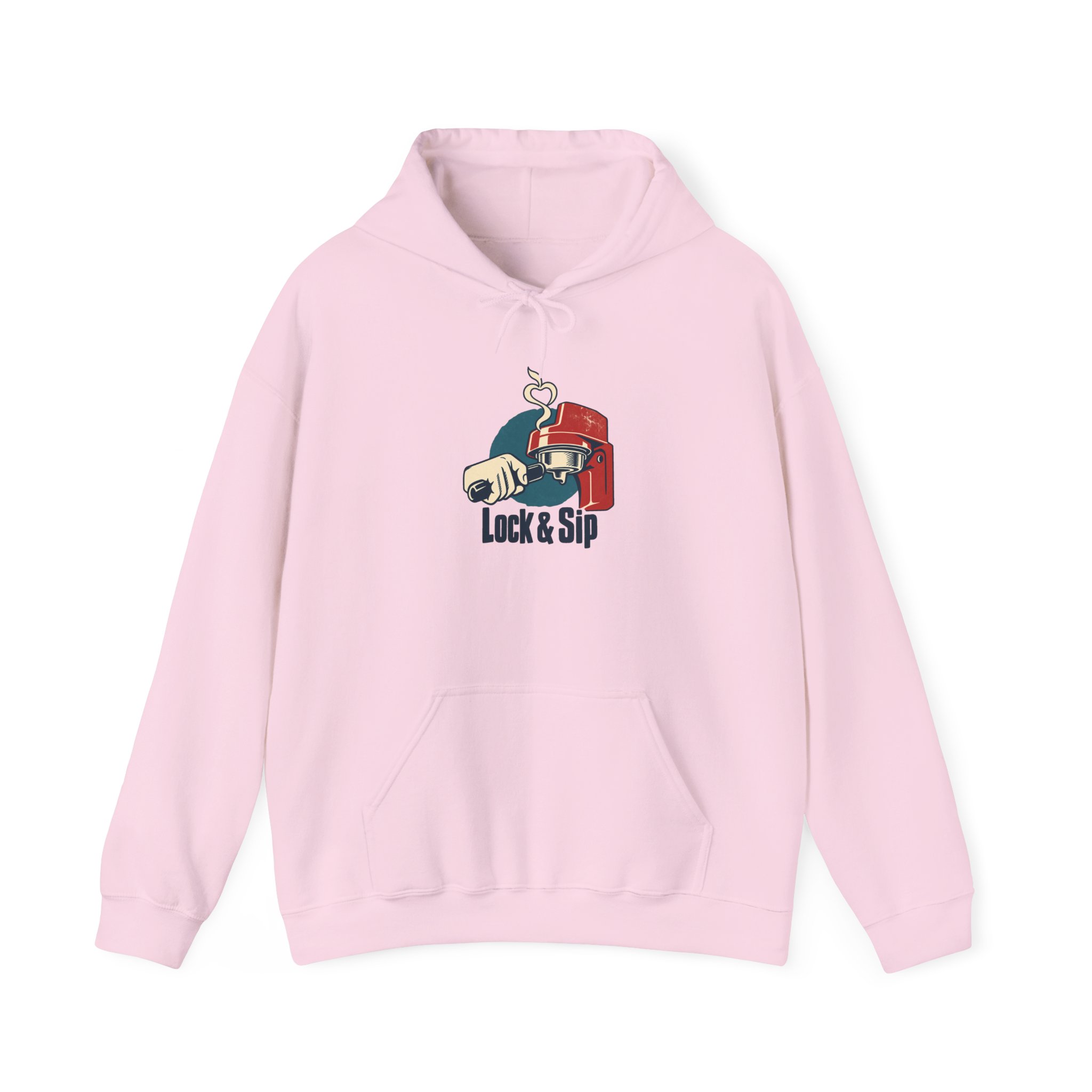 Lock & Sip Hoodie — White – Bild 3
