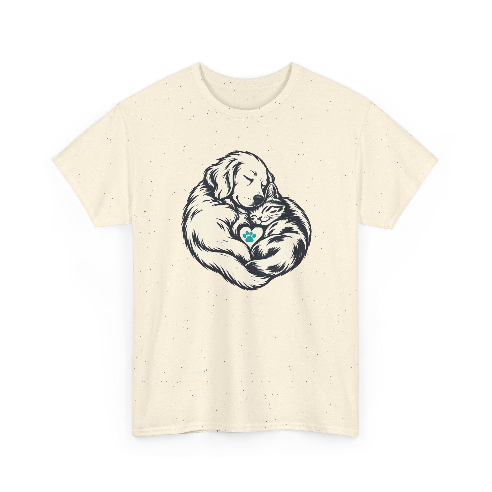 Heartful Pair T-Shirt — White – Bild 3