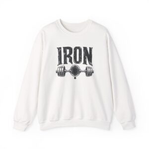 Sweat-shirt Old Iron Society — Blanc