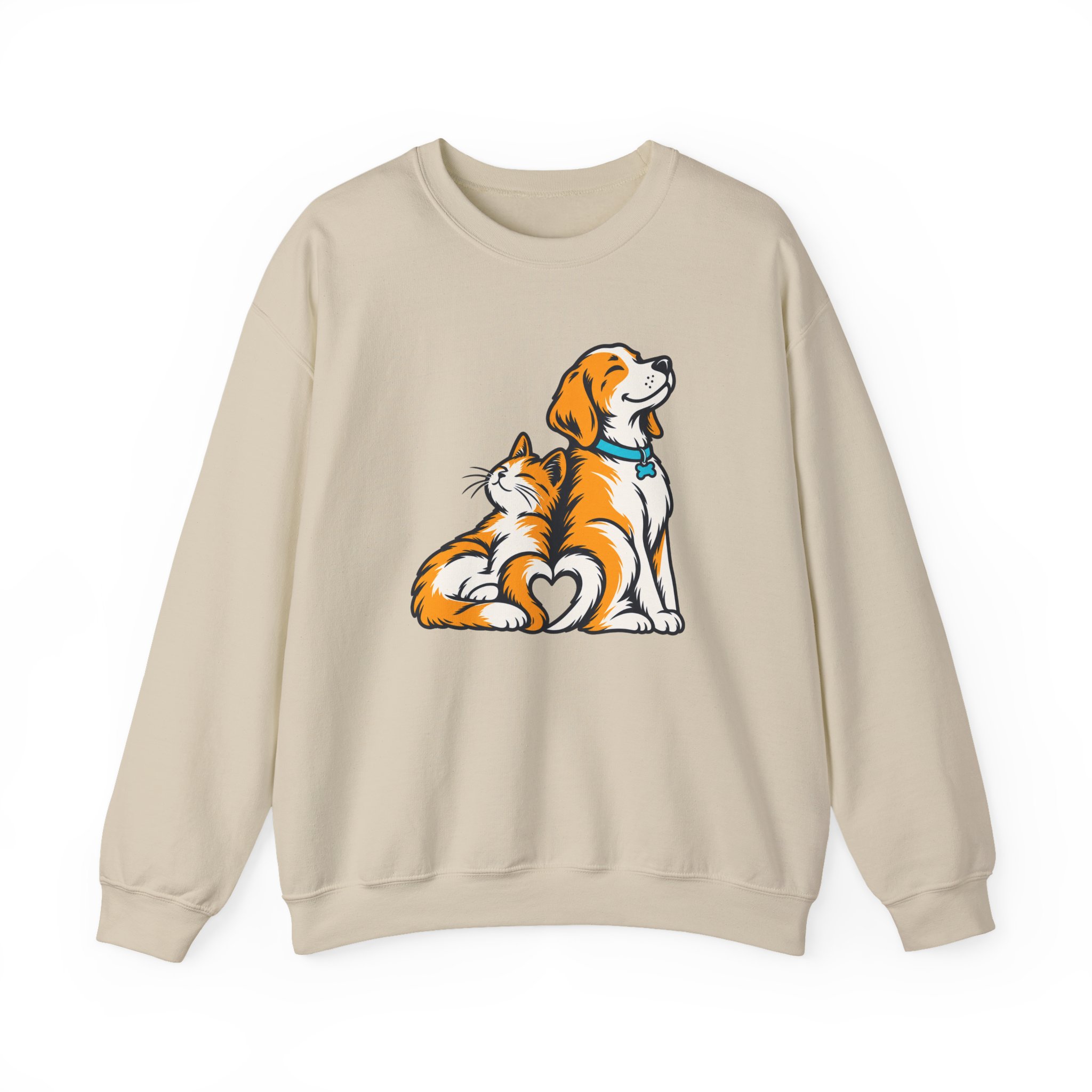 Side‑Eye Sidekick Sweatshirt — White – Image 4