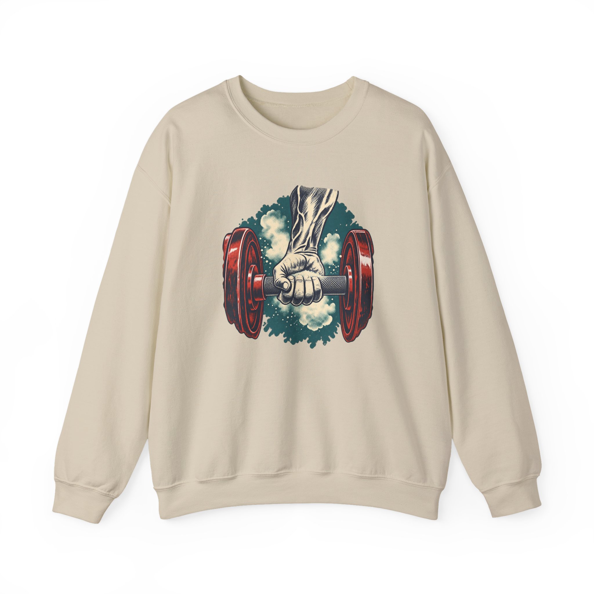 Chalk Halo Sweatshirt — White - Image 4