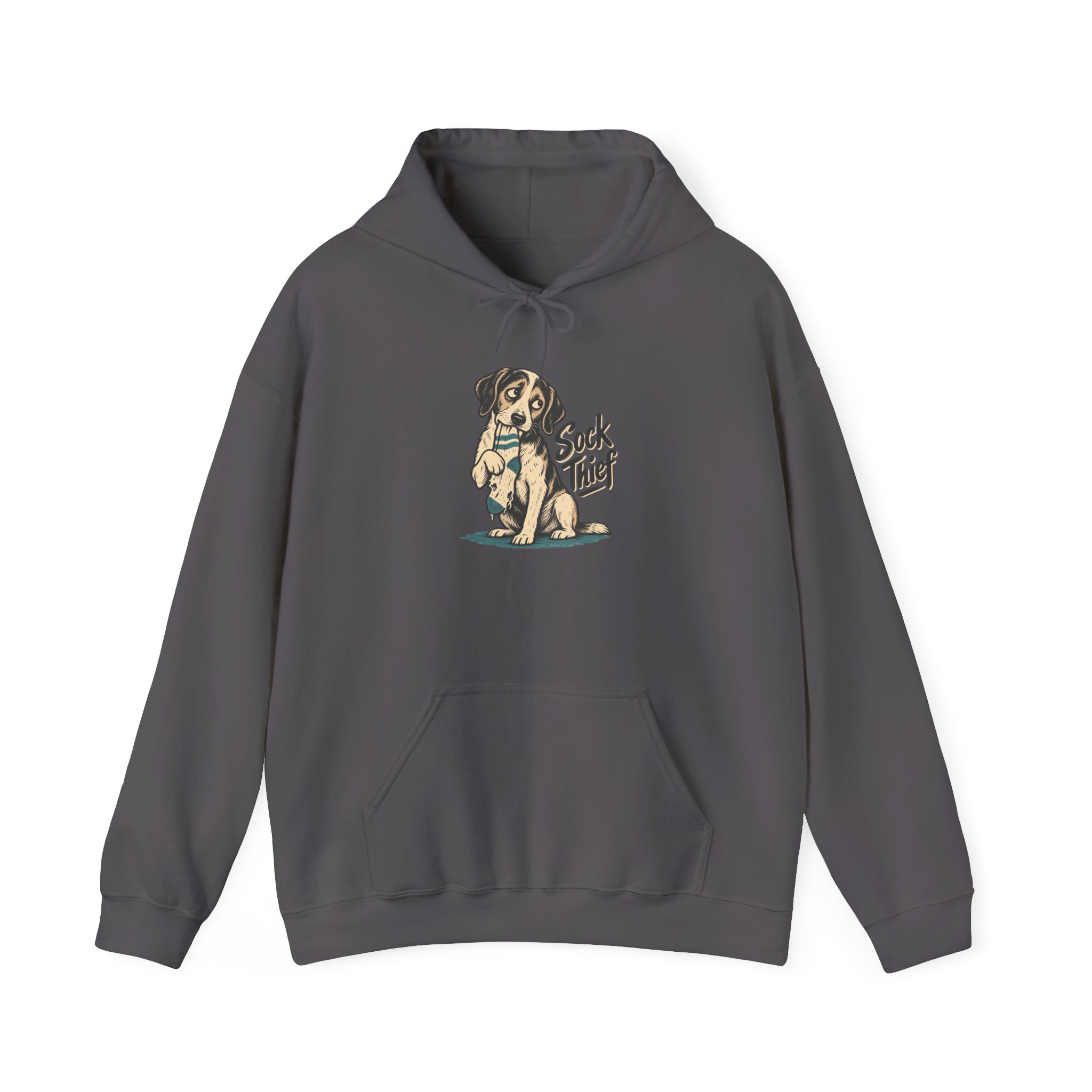 Sock Thief Hoodie — Black - Image 2