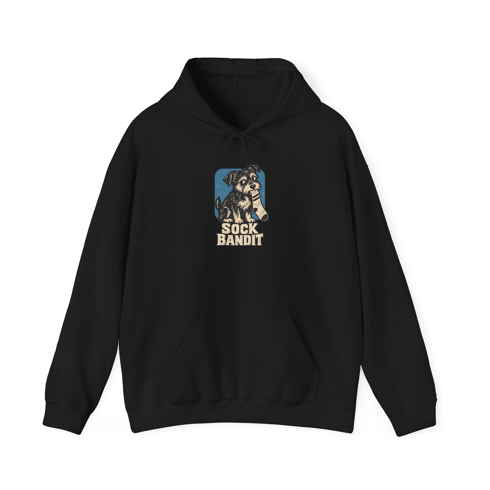 Sock Bandit Hoodie — Schwarz