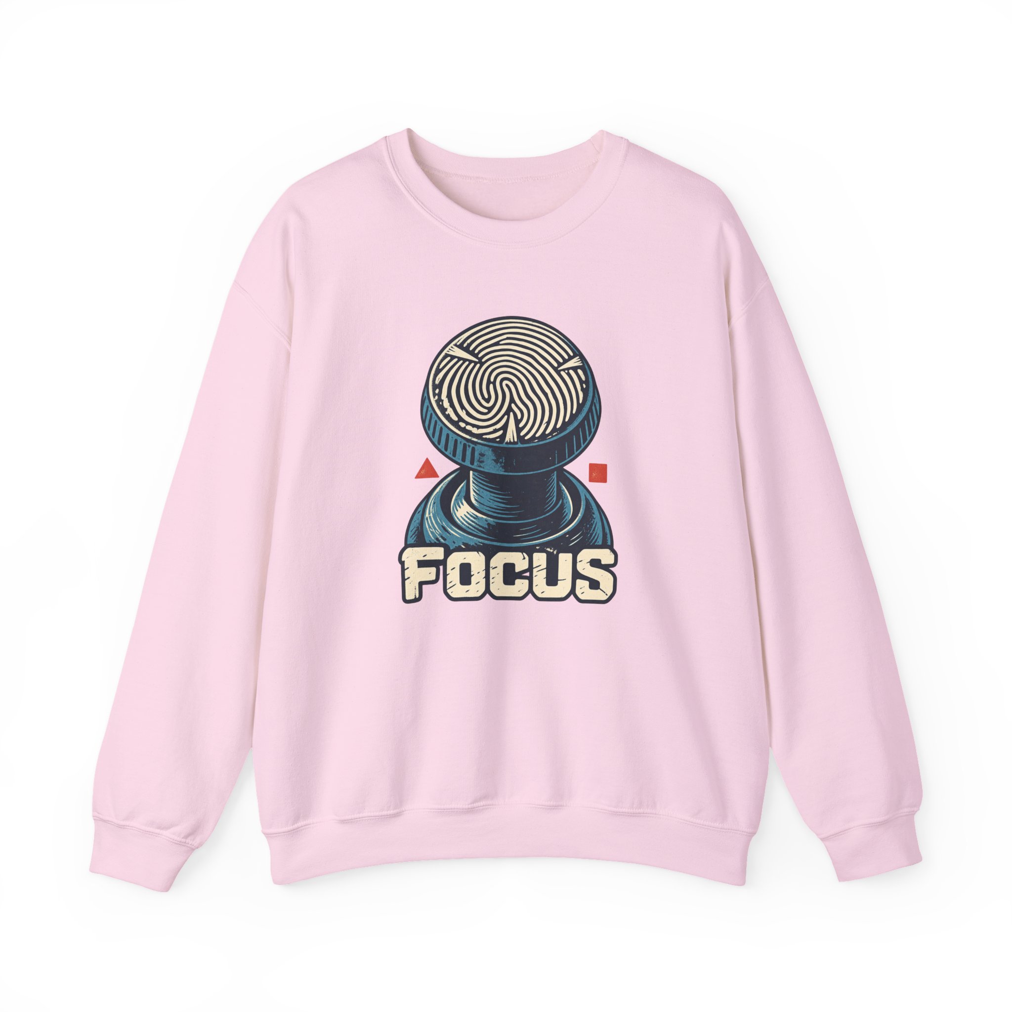 Analog Thumbprint Sweatshirt — White - Image 3