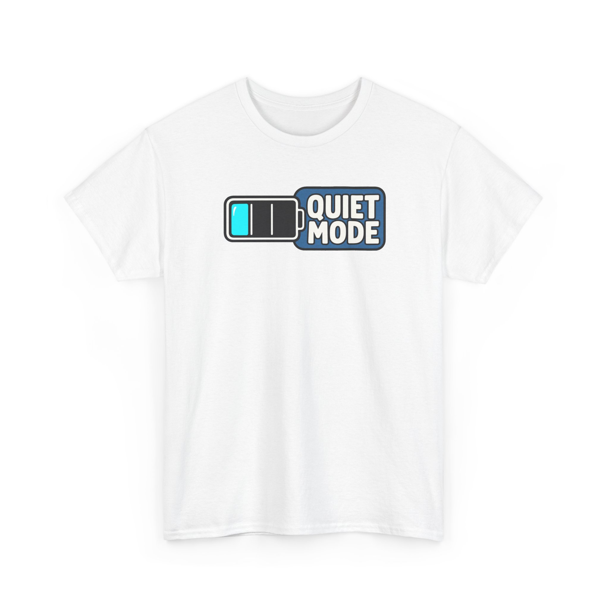 Quiet Mode T-Shirt — Weiß