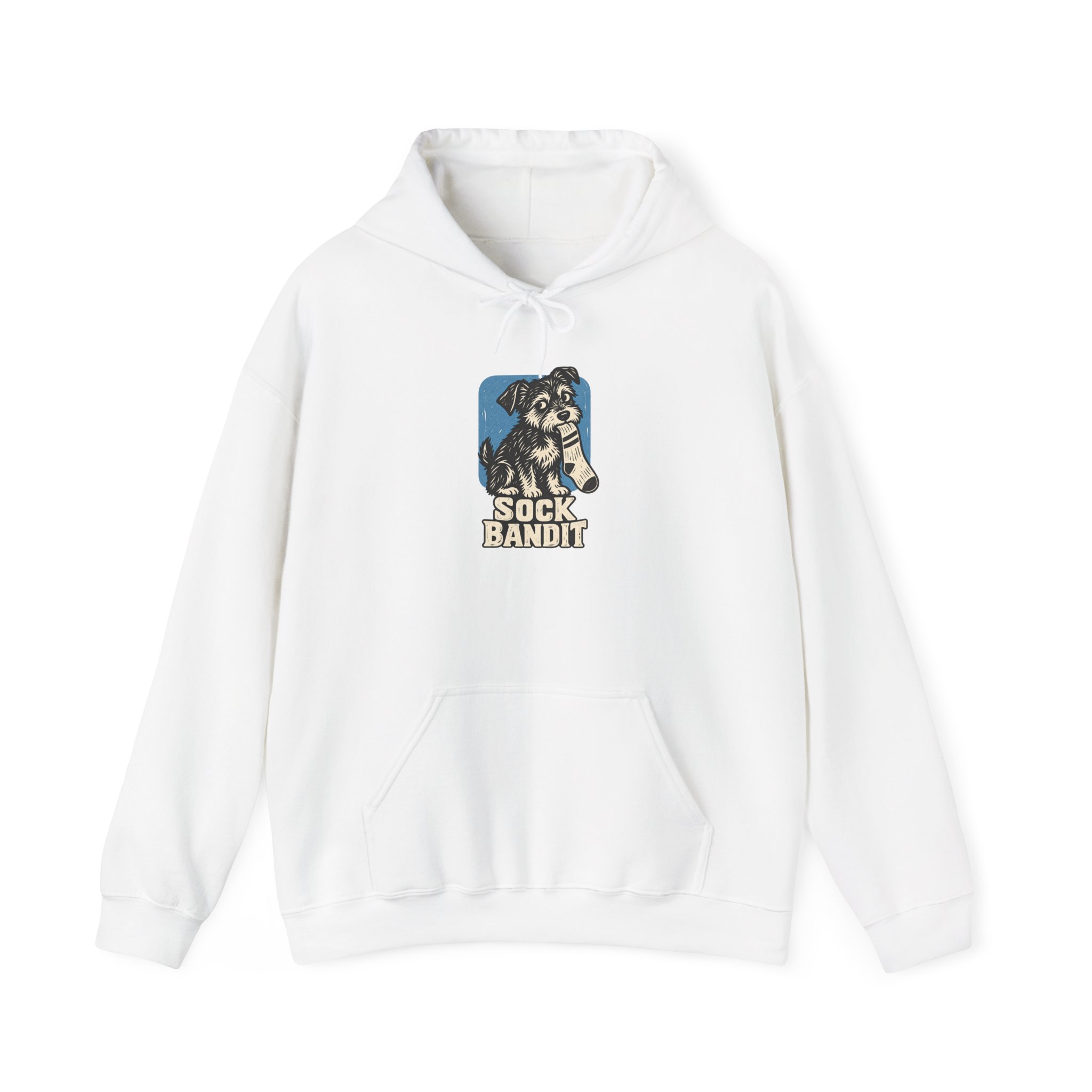 Sock Bandit Hoodie — Weiß
